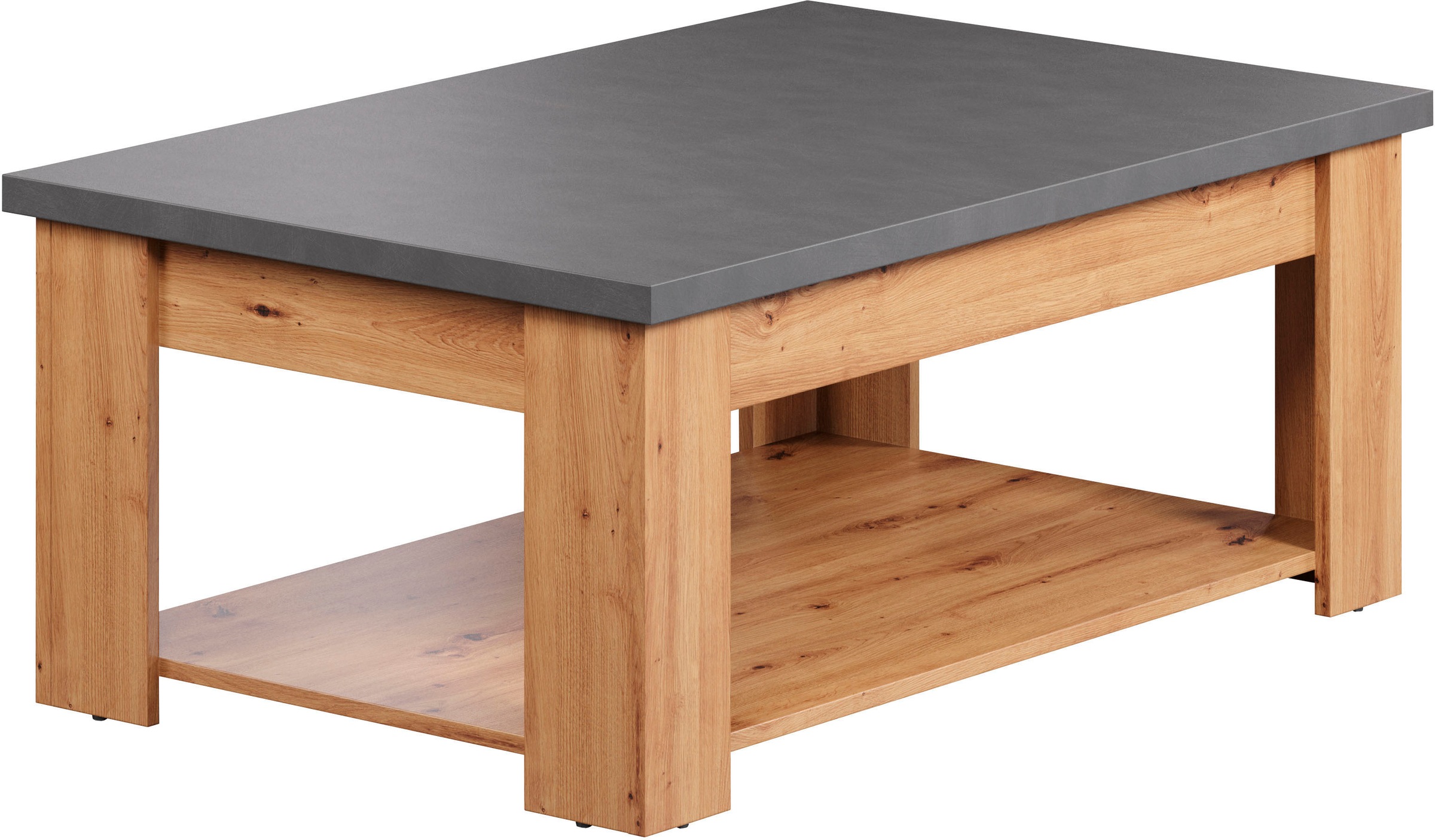 Home affaire Couchtisch »Ambres« 1 Stk. tlg. Couchtisch mit 1 offenem Fach - (B/T/H) 120/67/46 cm