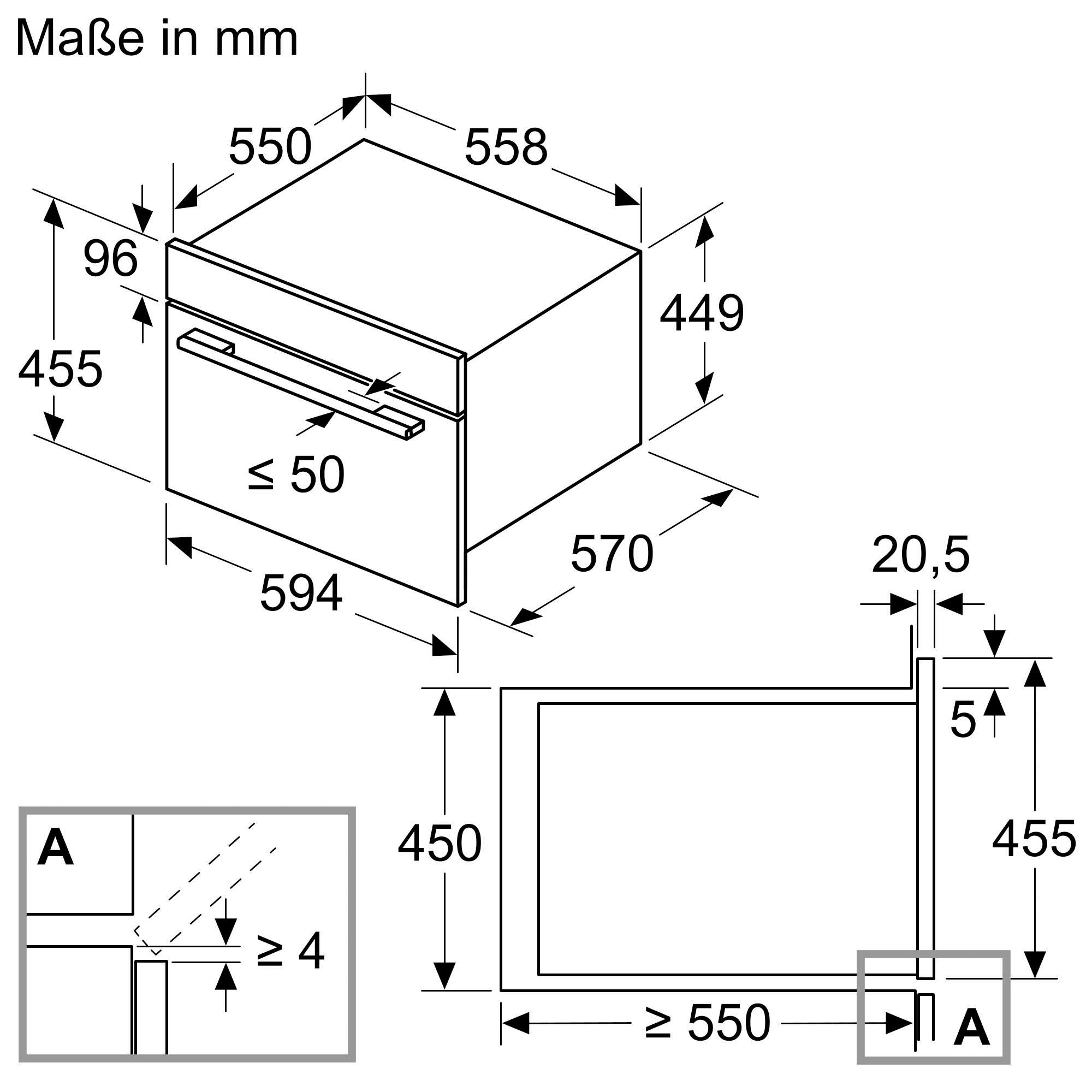 Constructa Einbau-Mikrowelle »CC4W91963«, Heißluft-Großflächengrill-Umluftgrillen, 900 W, mit Heißluftfunktion
