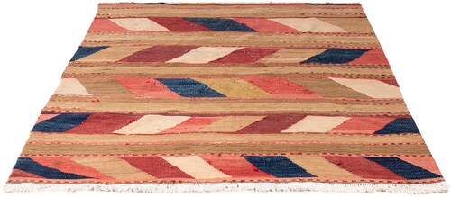 morgenland Wollteppich »Kelim - Old - 130 x 110 cm - mehrfarbig«, rechtecki günstig online kaufen