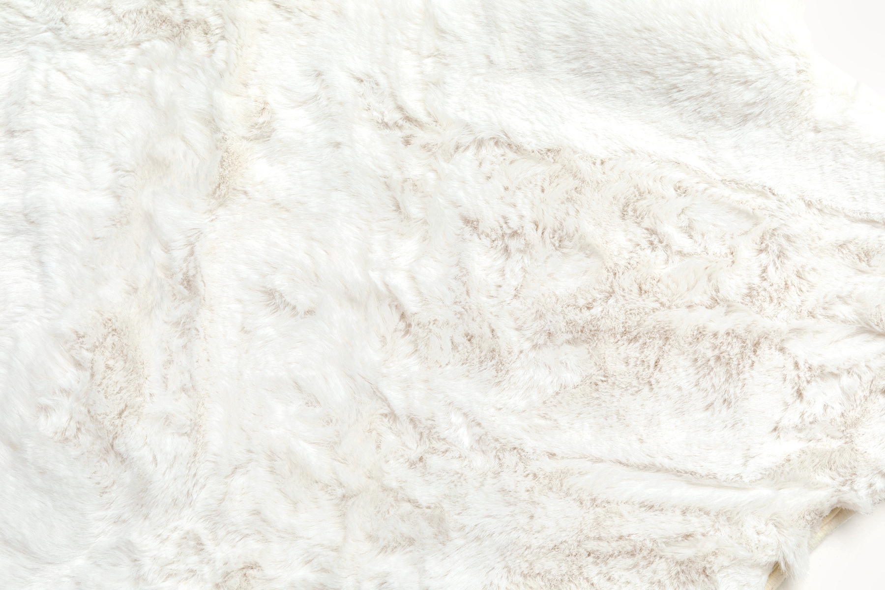 Kare Design Teppich »Kunstfell Mika Creme 90x60cm« Motivform 1 mm Höhe