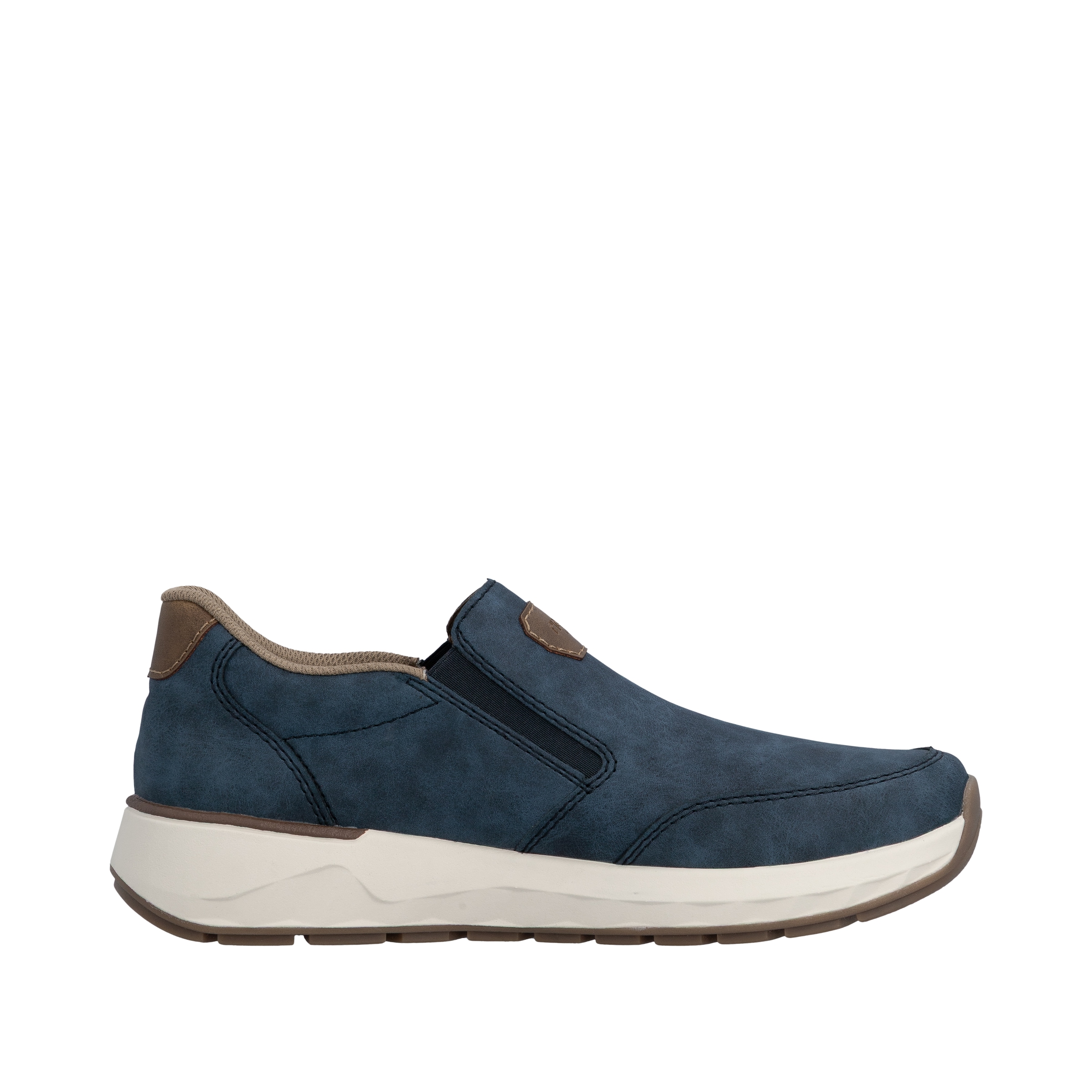 Rieker Slip-On Sneaker  Slipper, Schlupfschuh, Freizeitsneaker, Halbschuh mit Stretcheinsätze
