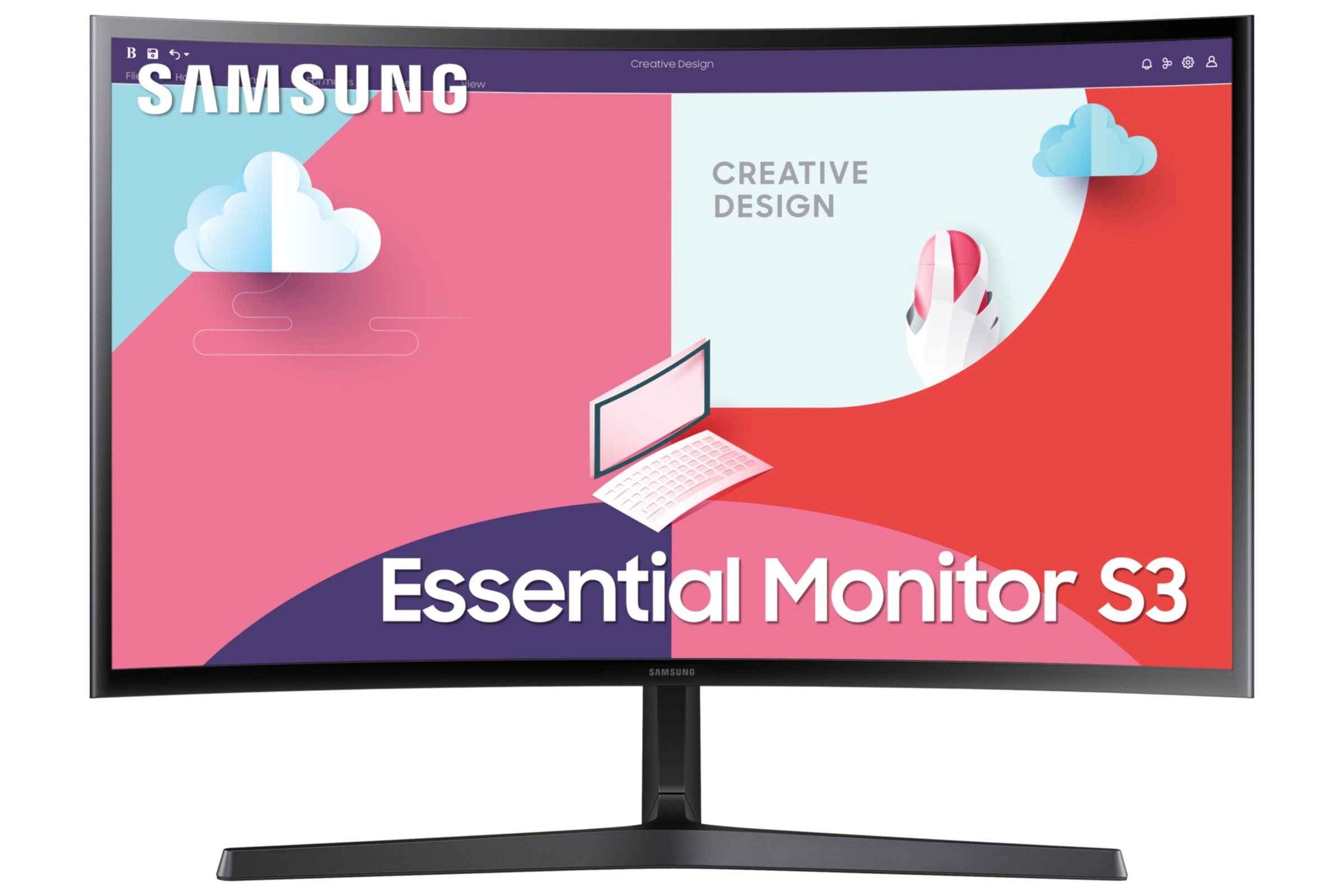 Samsung LED-Monitor »S36C«, 68 cm/27 Zoll, 1920 x 1080 px, Full HD, 4 ms Reaktionszeit, 75 Hz