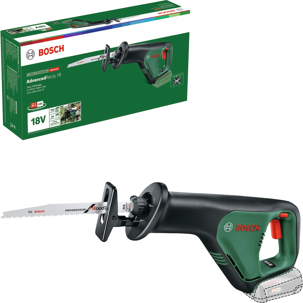 Bosch Home & Garden Akku-Säbelsäge »AdvancedRecip 18«