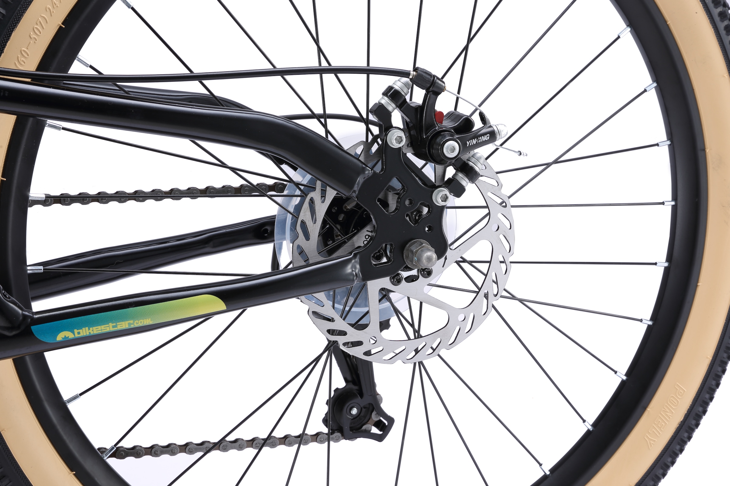 Bikestar Jugendfahrrad 21 Gang Shimano RD-TY21 Schaltwerk Kettenschaltung