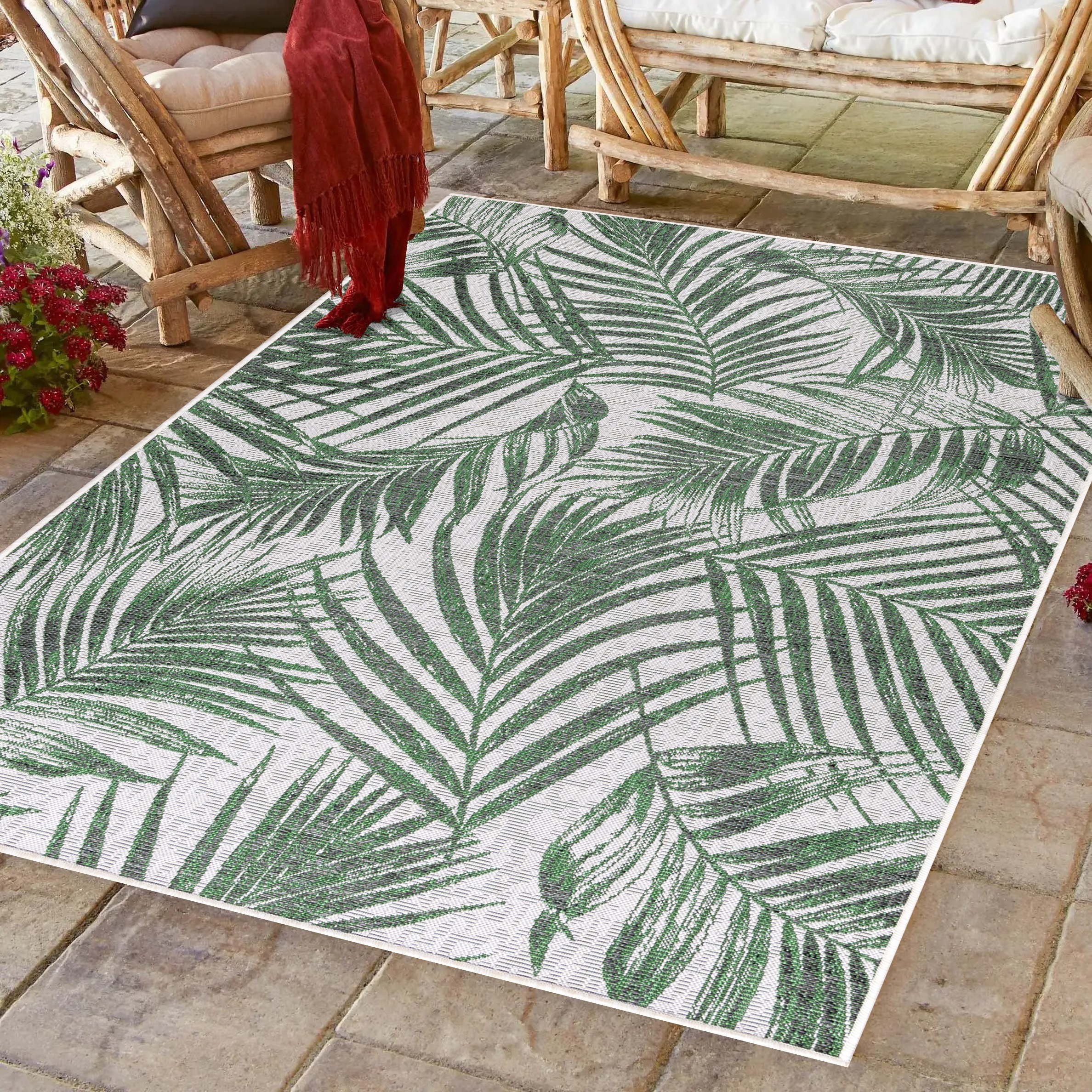 Ayyildiz Teppiche Outdoorteppich »SUNNY 4415«, rechteckig, Pflegeleicht / S günstig online kaufen