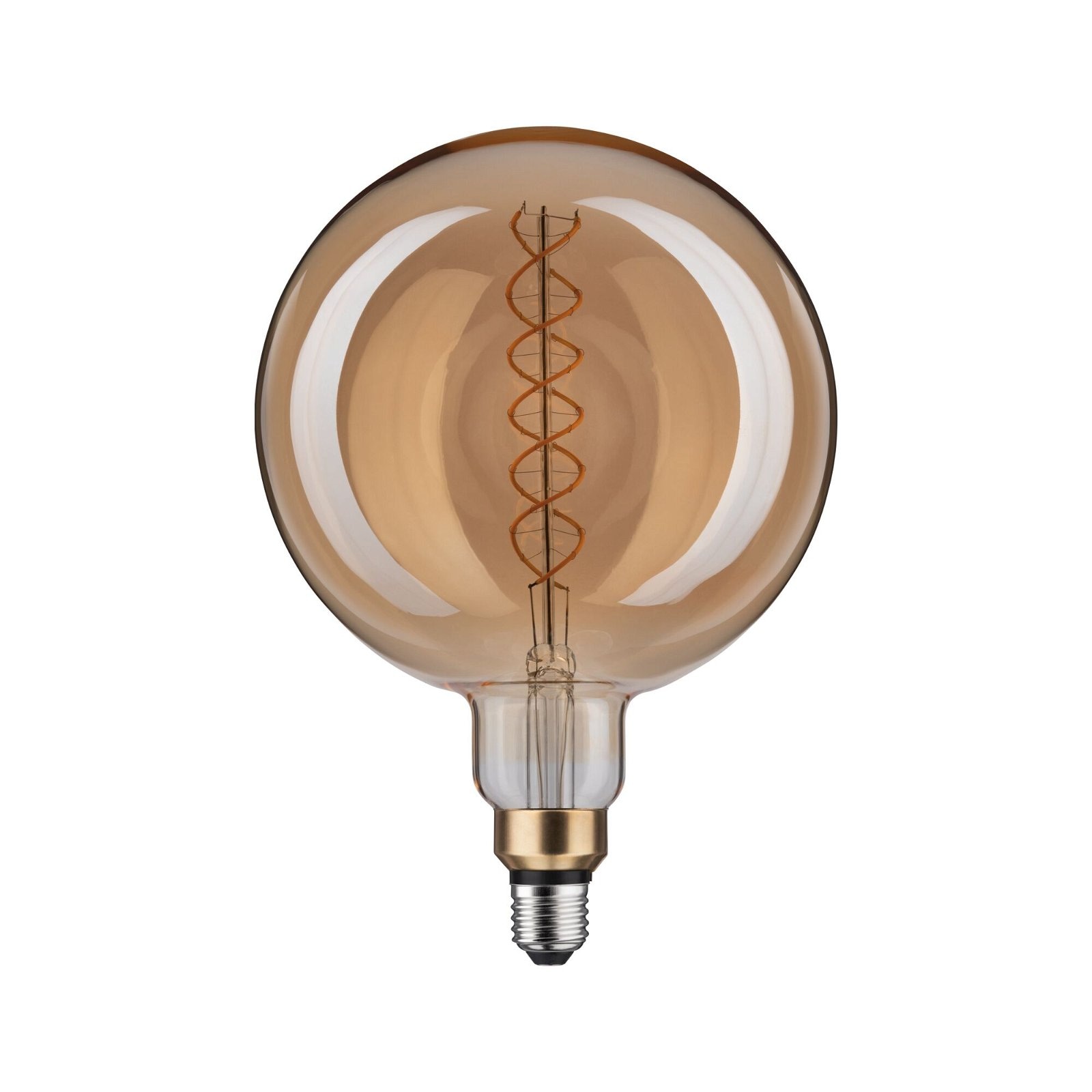 Paulmann LED-Leuchtmittel »BigGlobe 400lm 1800K gold 7W doppel spiral 230V günstig online kaufen