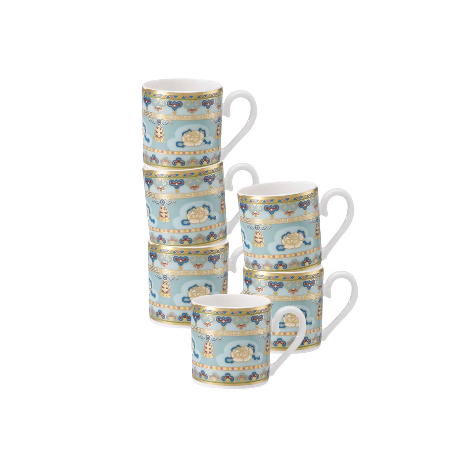 Villeroy & Boch Espressotasse »Espressotassen Samarkand Aquamarin 50 ml 6er günstig online kaufen