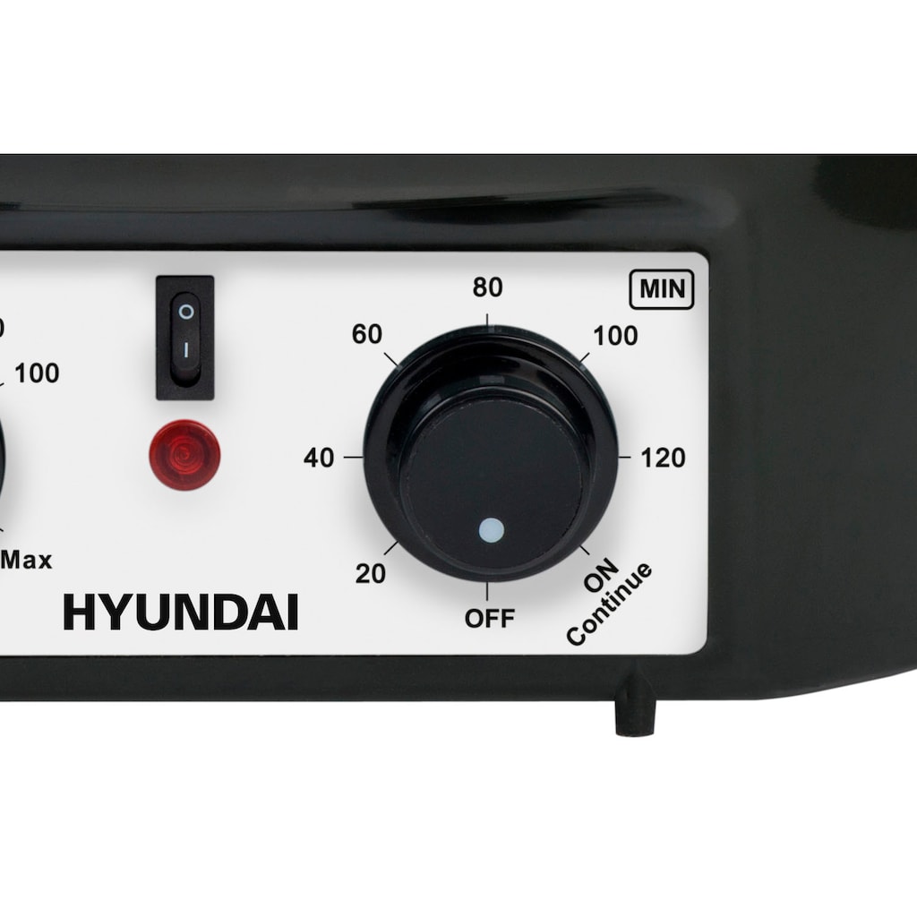 Hyundai Einkochautomat »PC200«, 27 l Füllmenge, 1800 W, 27 l, für 14 Gläser, Timer bis 120 Min., Thermostat, akustischer Alarm