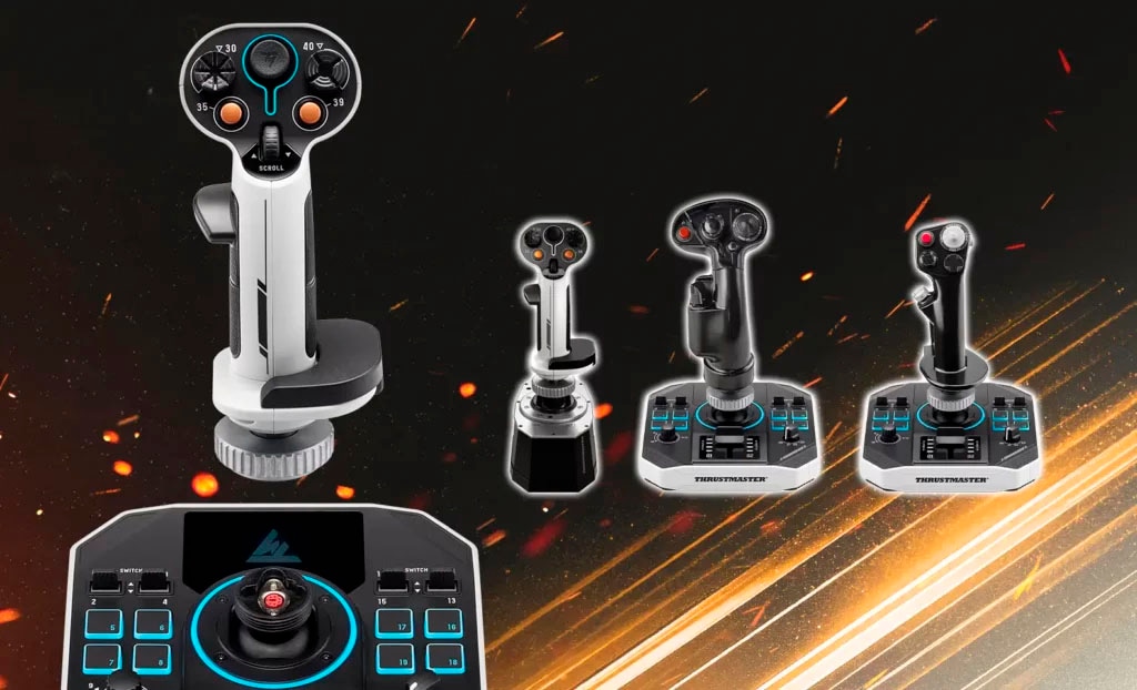 Thrustmaster Simulations-Controller »Sol-R 2 HOSAS Space Sim Duo«, (Packung)