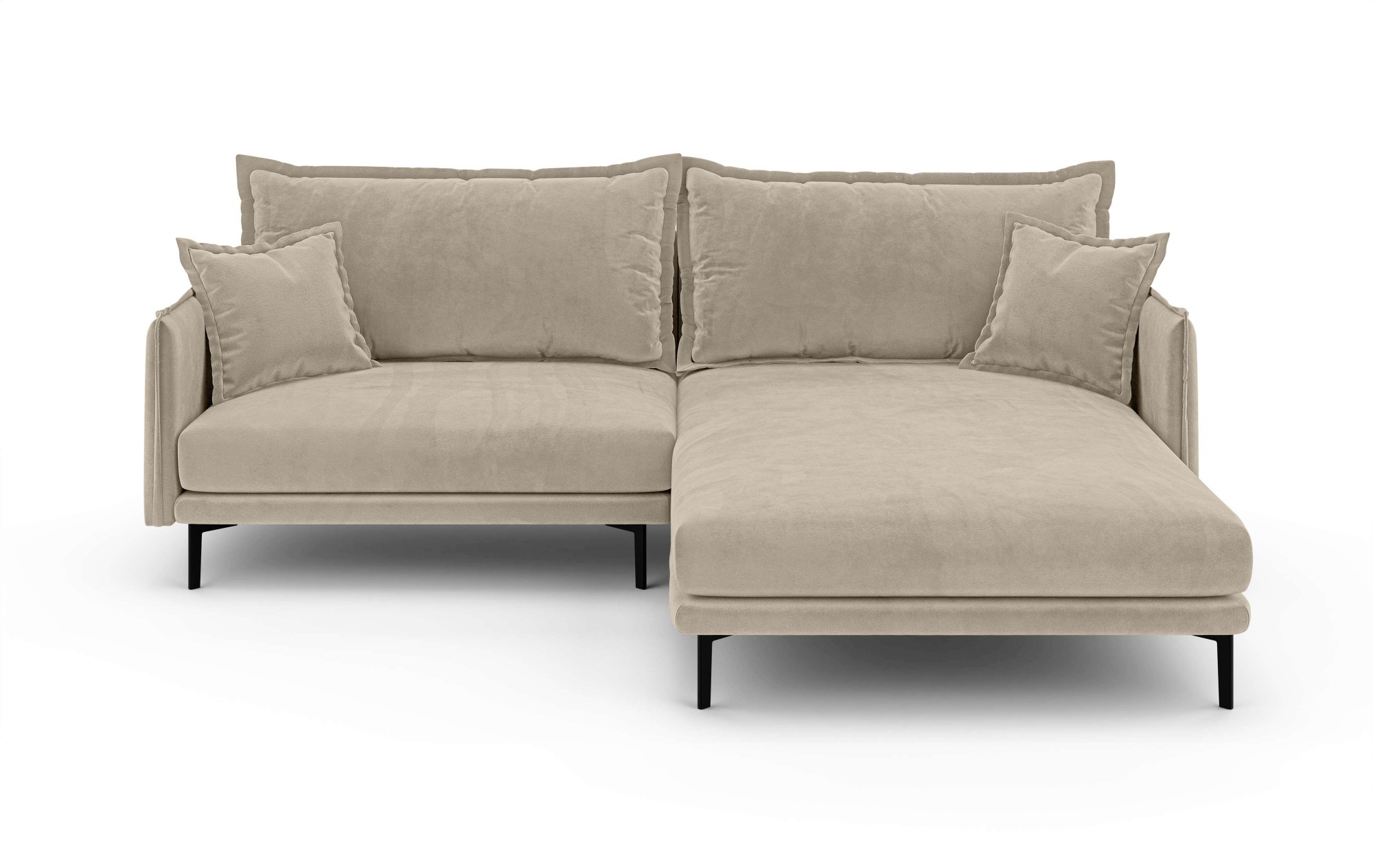 Home affaire Ecksofa »ALEXANDRIA mit Recamiere rechts oder links bestellbar günstig online kaufen