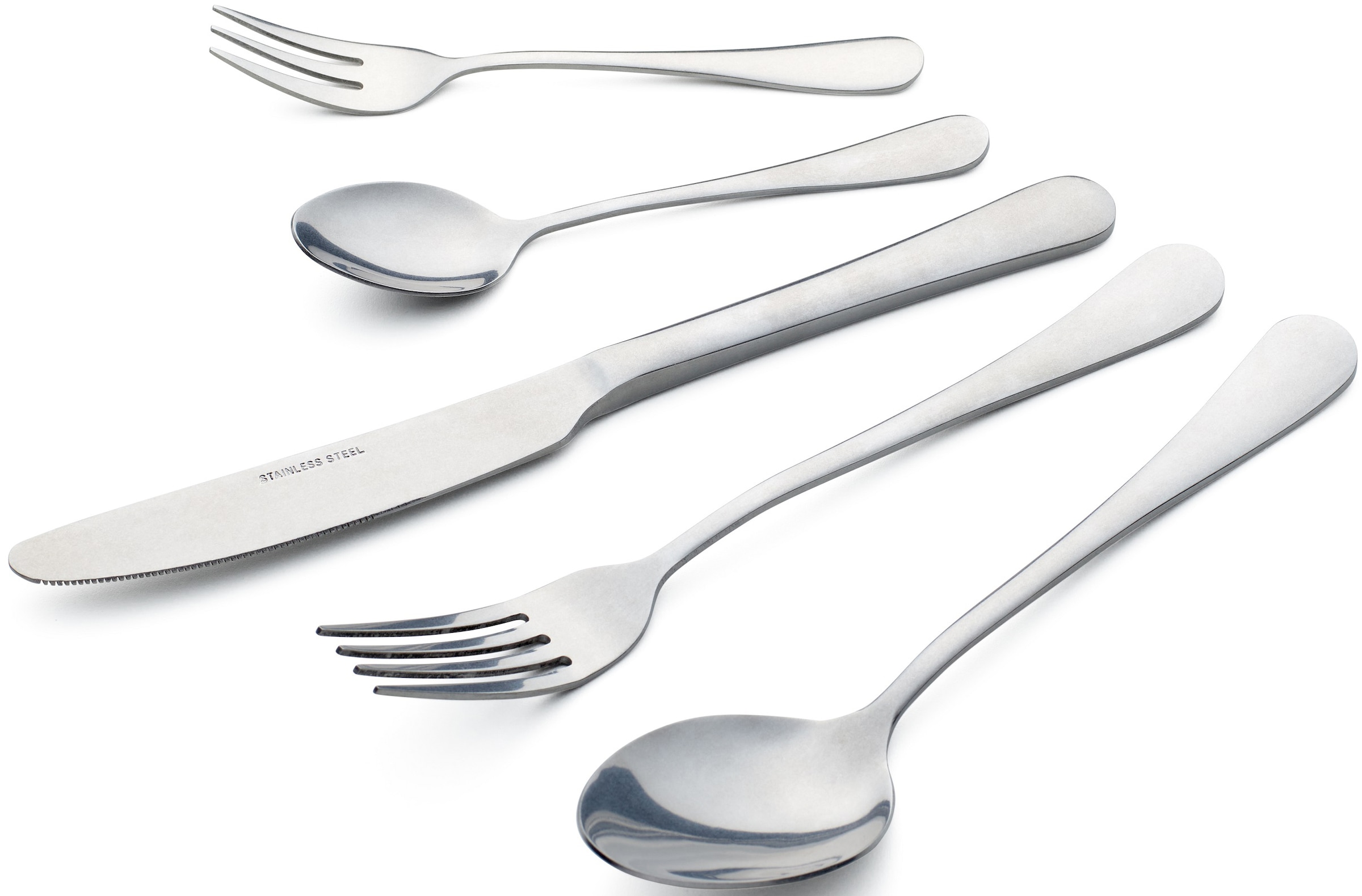 ECHTWERK Besteck-Set »Sorrent«, (Set, 30 tlg.), Tafelbesteck, Stonewashed günstig online kaufen