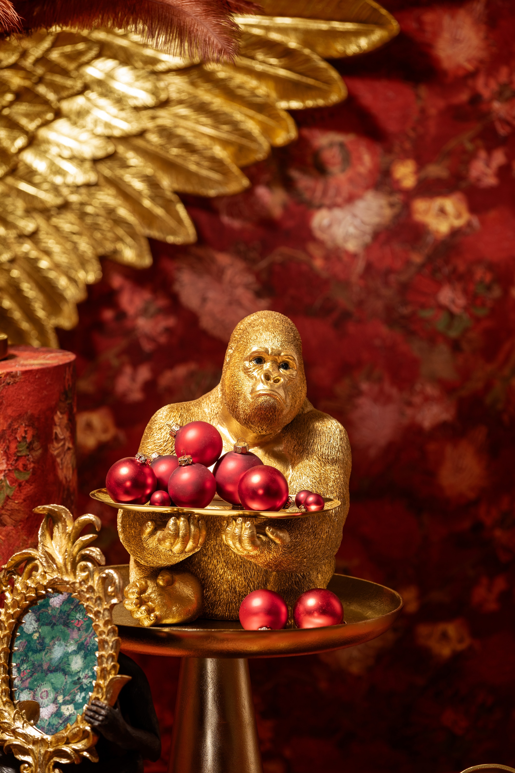 Kare Design Dekofigur »Gorilla Butler 37cm«