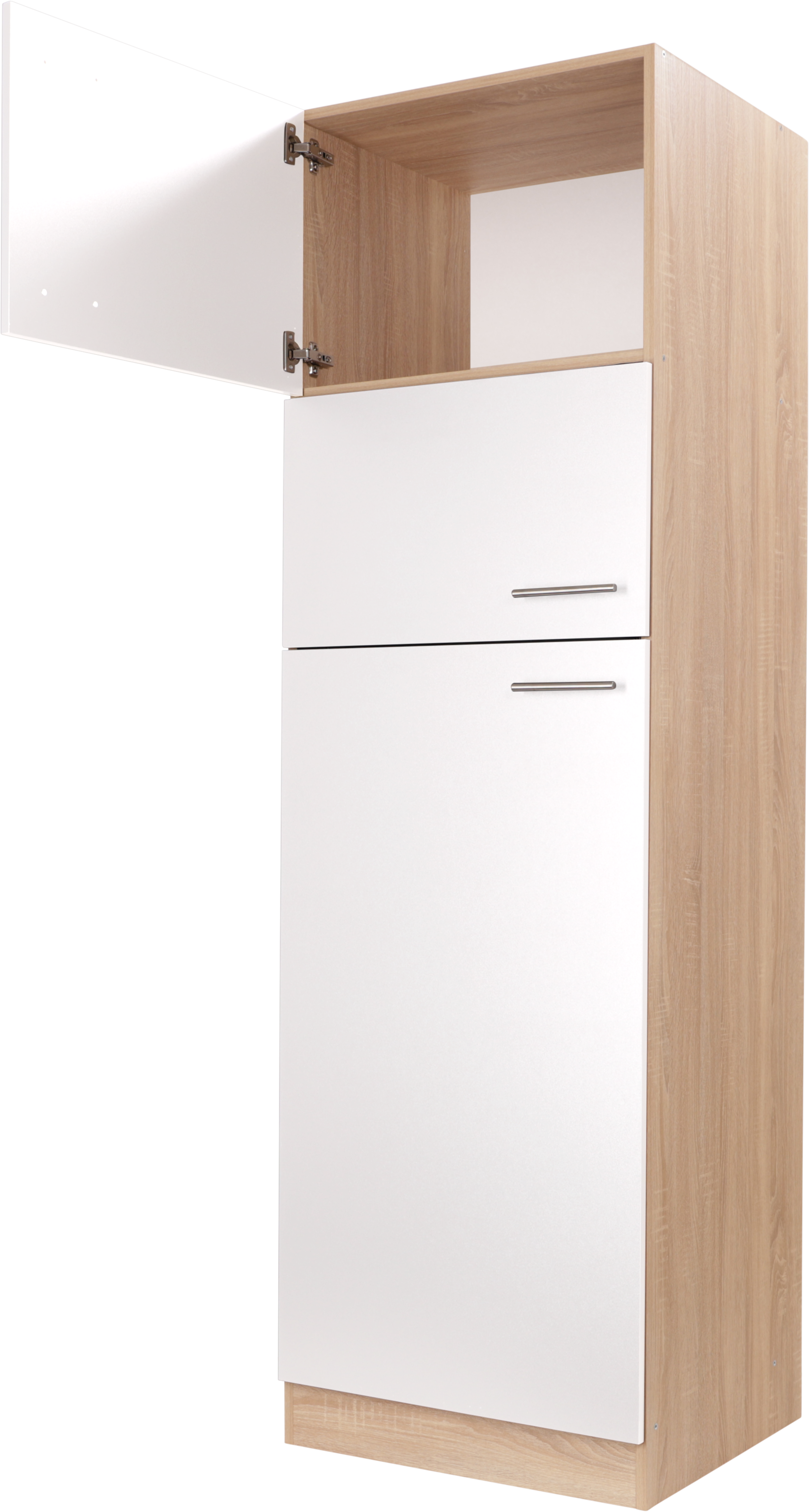 RESPEKTA Kühlumbauschrank »Merle« Breite 60 cm, Türen wechselseitig anschlagbar, Höhe 200 cm