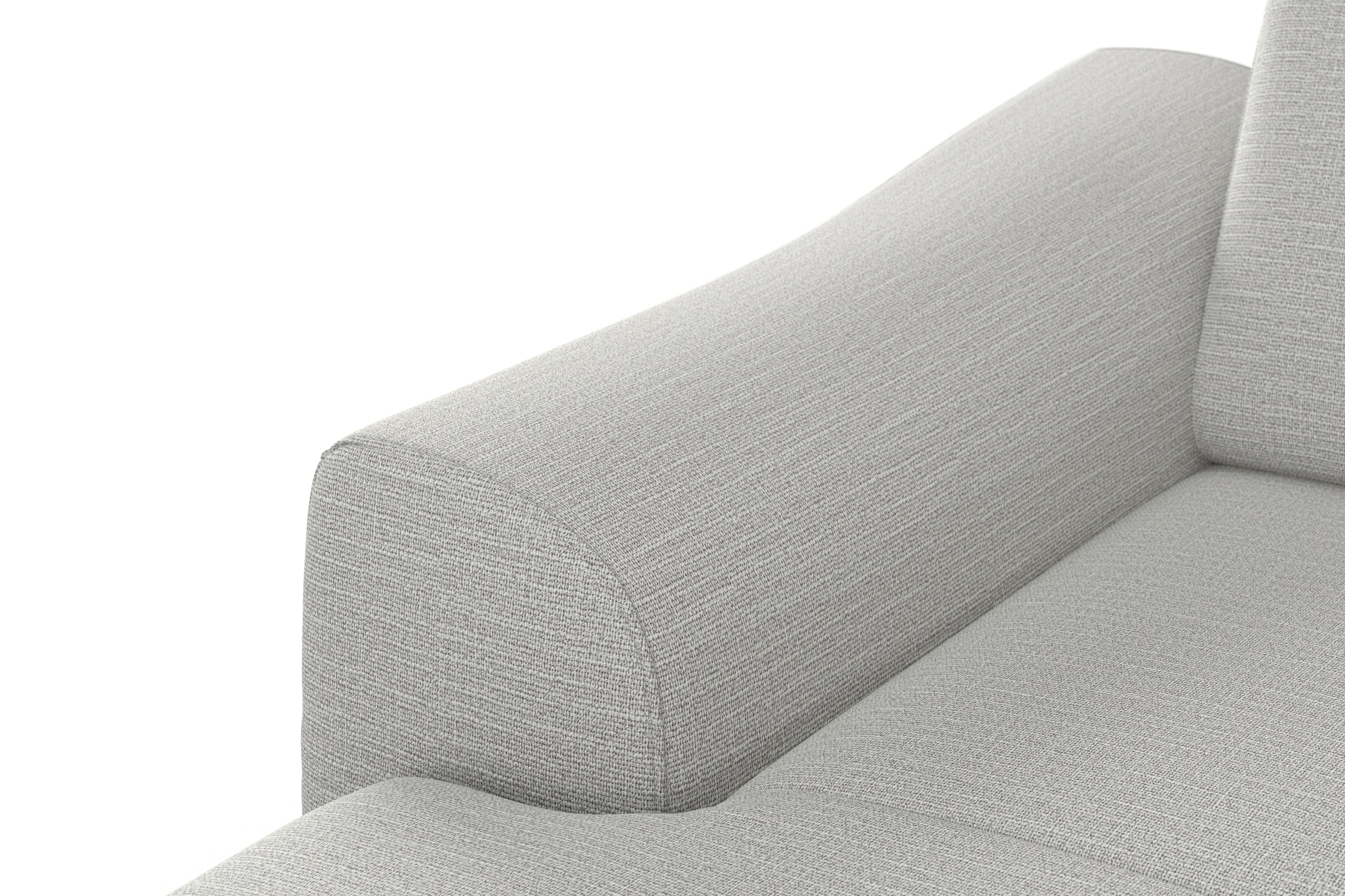 sit&more Wohnlandschaft »Dundee U-Form«, mit Federkern und Massivholzfüßen, wahlweise mit Kopfteilverstellung