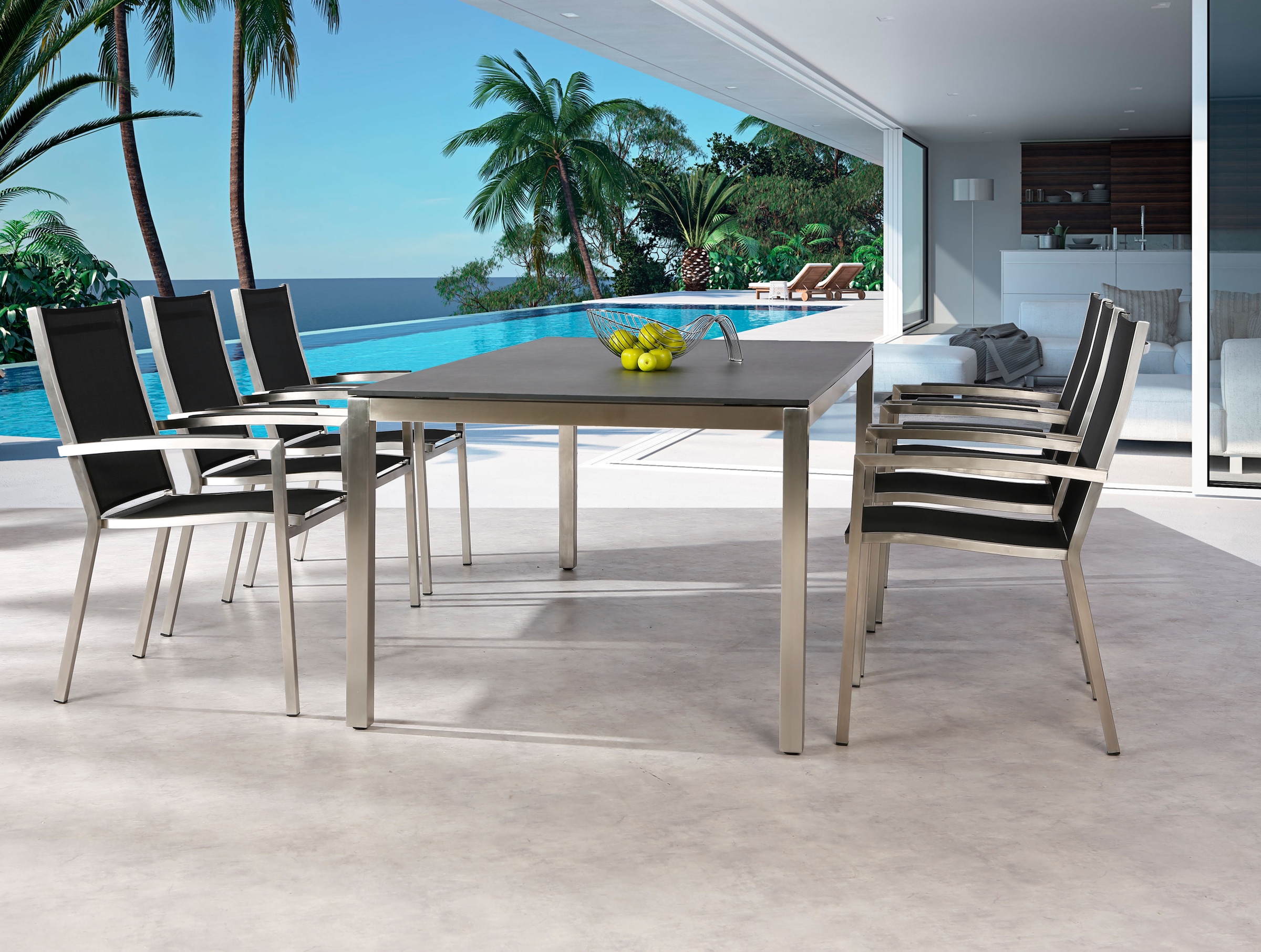 Best Gartenstuhl »Marbella«, 1 St., Stapelstuhl günstig online kaufen