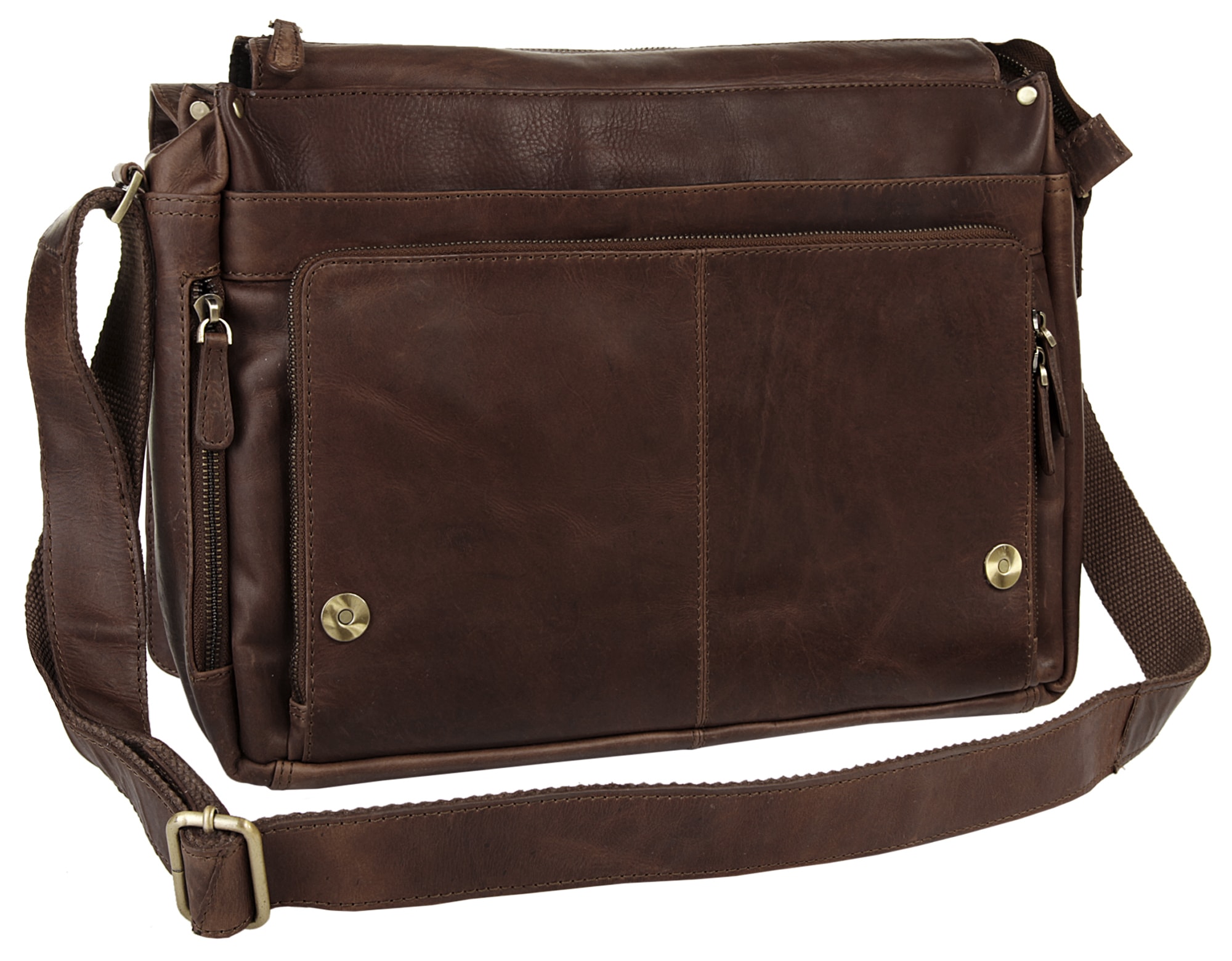 Piké Messenger Bag, echt Leder