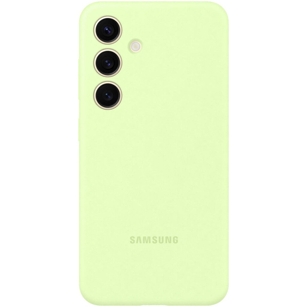 Samsung Handyhülle »Silicone Case für Samsung Galaxy S24«, Schutz, griffig und stylisch