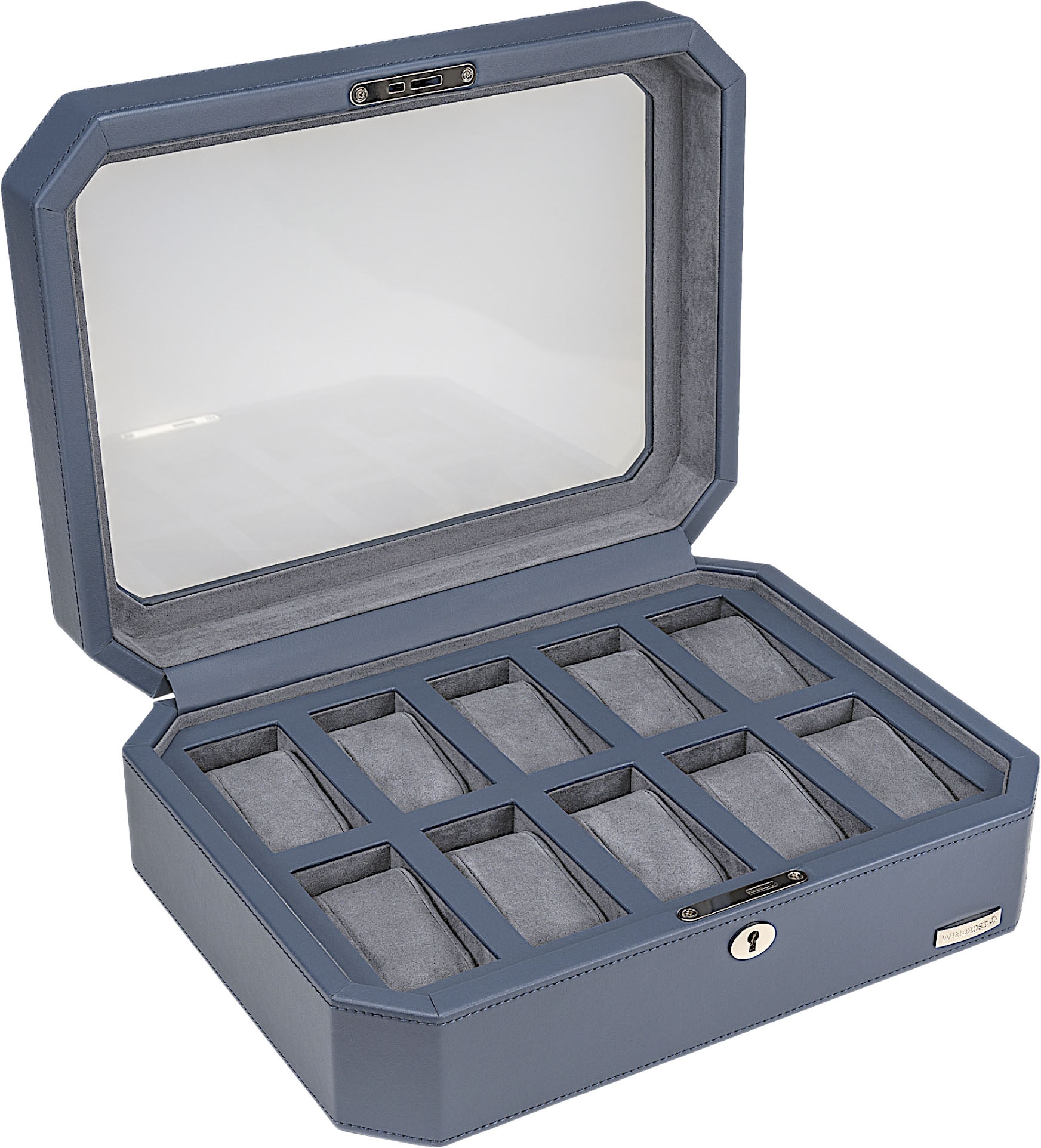 WINDROSE Uhrenbox »Tempora, 804011.05«, Aufbewahrung, Uhrenkasten, Ø max.40mm, Armbanduhr, Geschenkidee
