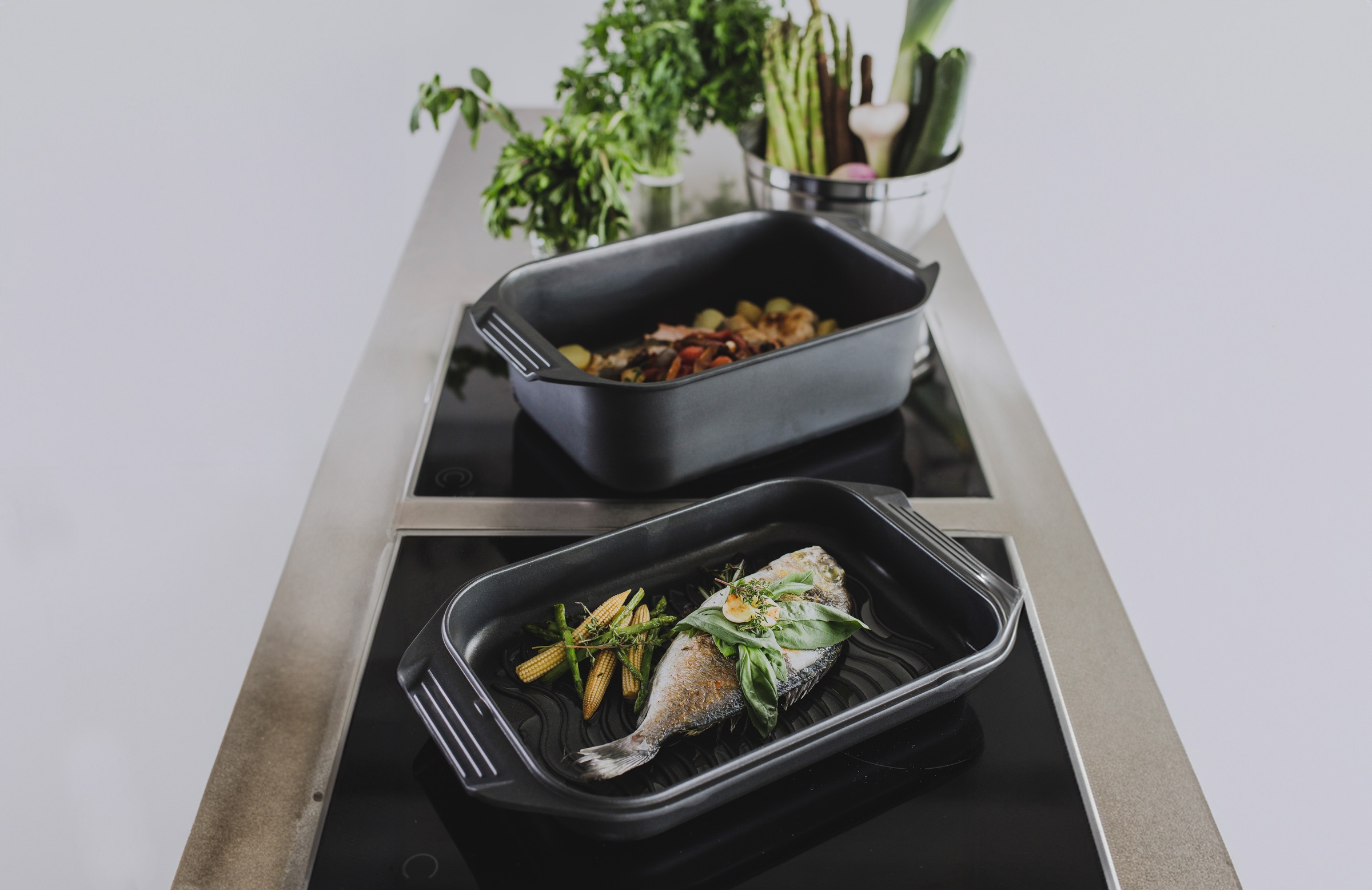 Elo Bräter »Karree Rechteckbräter 42x26cm«, Aluminiumguss, (1 tlg.) günstig online kaufen