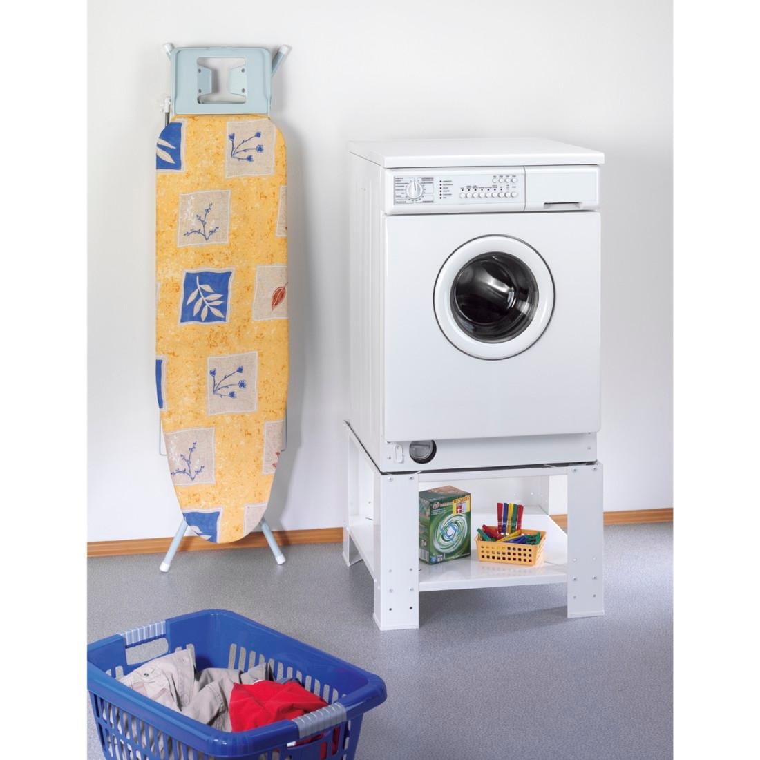 Xavax Unterbausockel »Sockel Untergestell 60 x 60 x 40cm Waschmaschine Trockner«, Hausgerätesockel verstellbar
