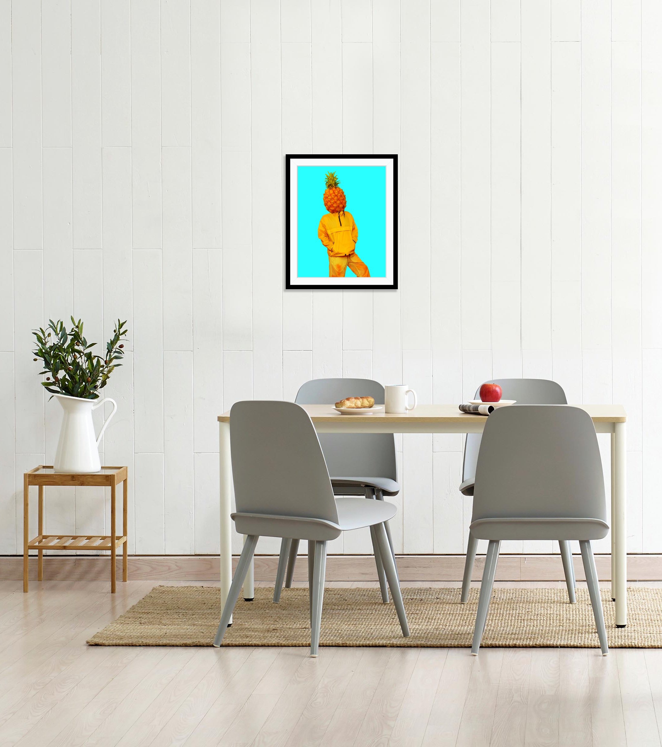 queence Bild »Jeremy« Ananas   Humor   Menschen   Obst   Obst Bilder HD Pre günstig online kaufen