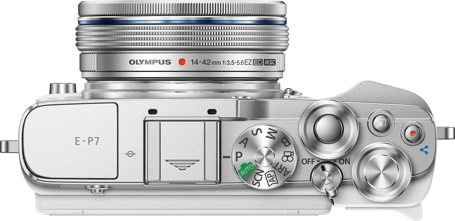 Olympus Systemkamera »E‑P7«, M. auf Zoom, opt. 20,3 WLAN-Bluetooth 3 bestellen Zuiko Pancake, ED Raten fachx F3.5-5.6 14-42mm Digital MP, EZ