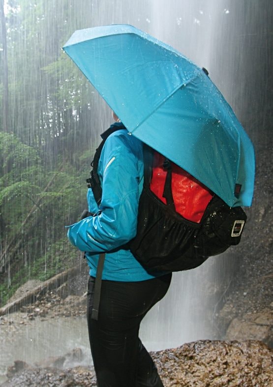 EuroSCHIRM® Taschenregenschirm »light integriertem Kompass mit günstig trek«, kaufen