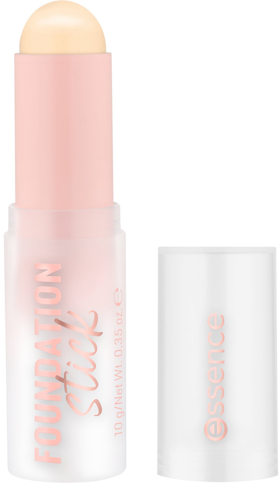 Essence Foundation »FOUNDATION stick«, (Set, 3 tlg.), Cremig und leicht verblendbar, Matt-Finish, variable Deckkraft.