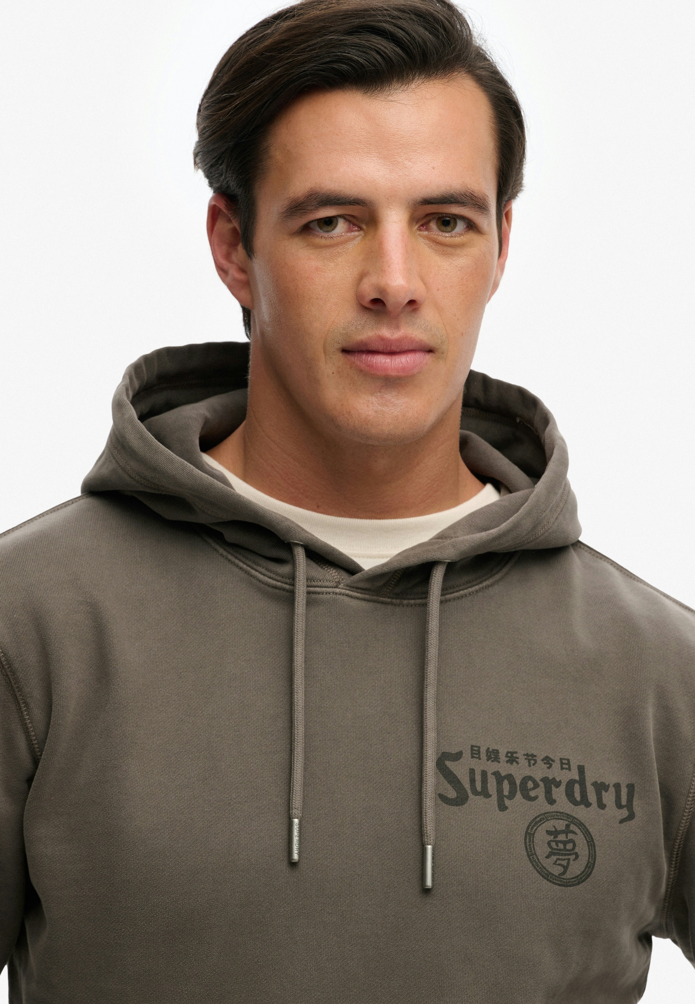 Superdry Kapuzensweatshirt »TOKYO NARRATIVE LOOSE HOOD«, mit coolem Tattoo-Print
