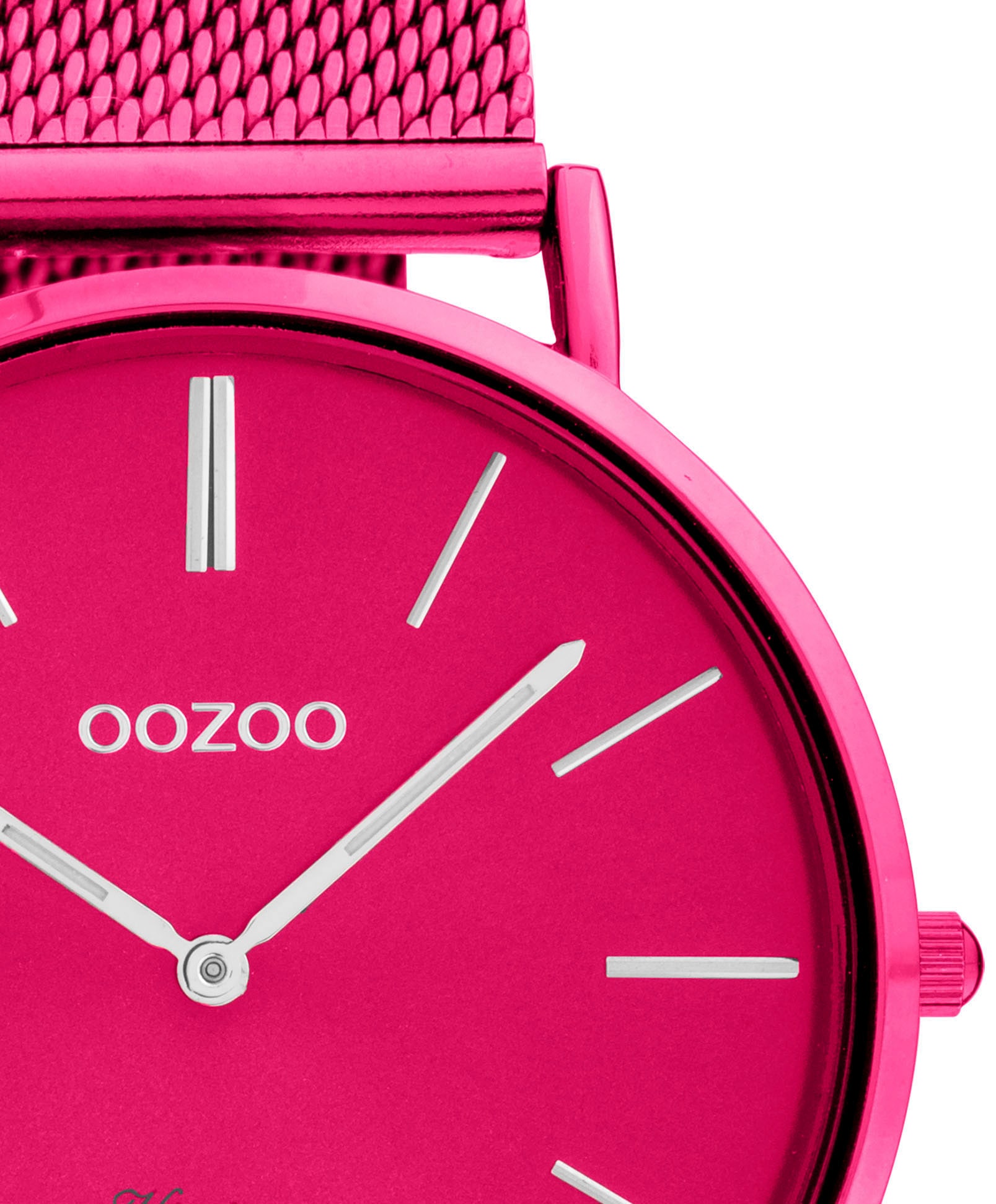 OOZOO Quarzuhr, Armbanduhr, Damenuhr, Herrenuhr, Edelstahlarmband