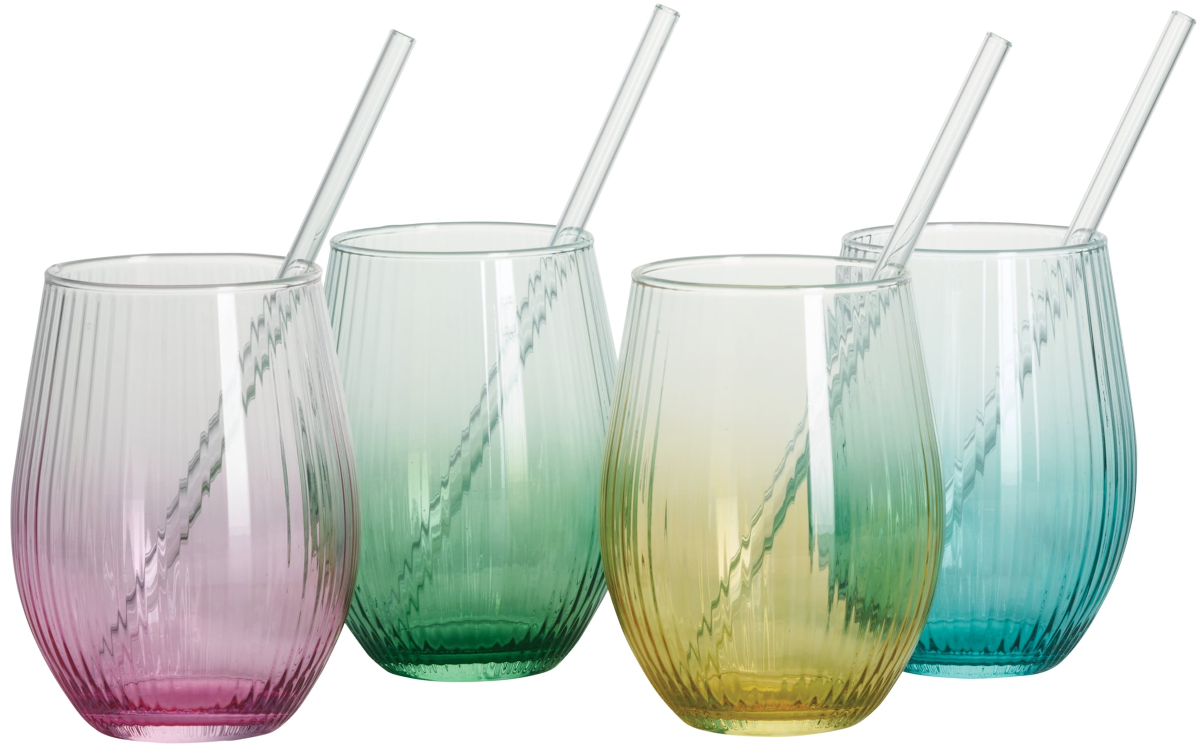 Ritzenhoff & Breker Gläser-Set »Spritz« inkl. Glas-Trinkhalme, 590 ml