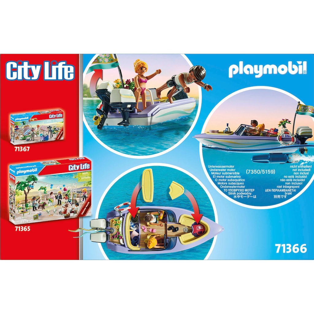Playmobil® Konstruktions-Spielset »Hochzeitsreise (71366), City Life«, (68 St.)