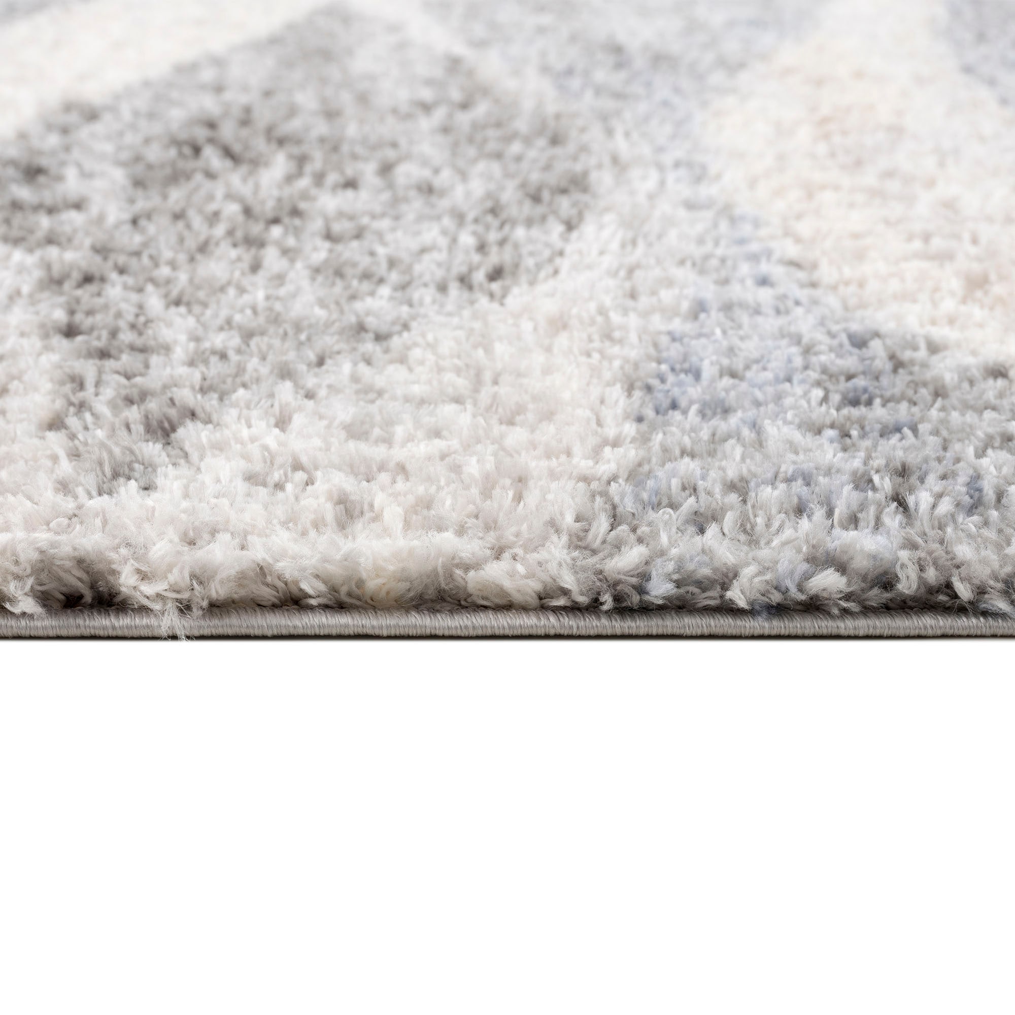 Sanat Hochflor-Teppich »Versay 1505«, rechteckig, 45 mm Höhe, Wohnzimmer, Langflor, Shaggy Teppich