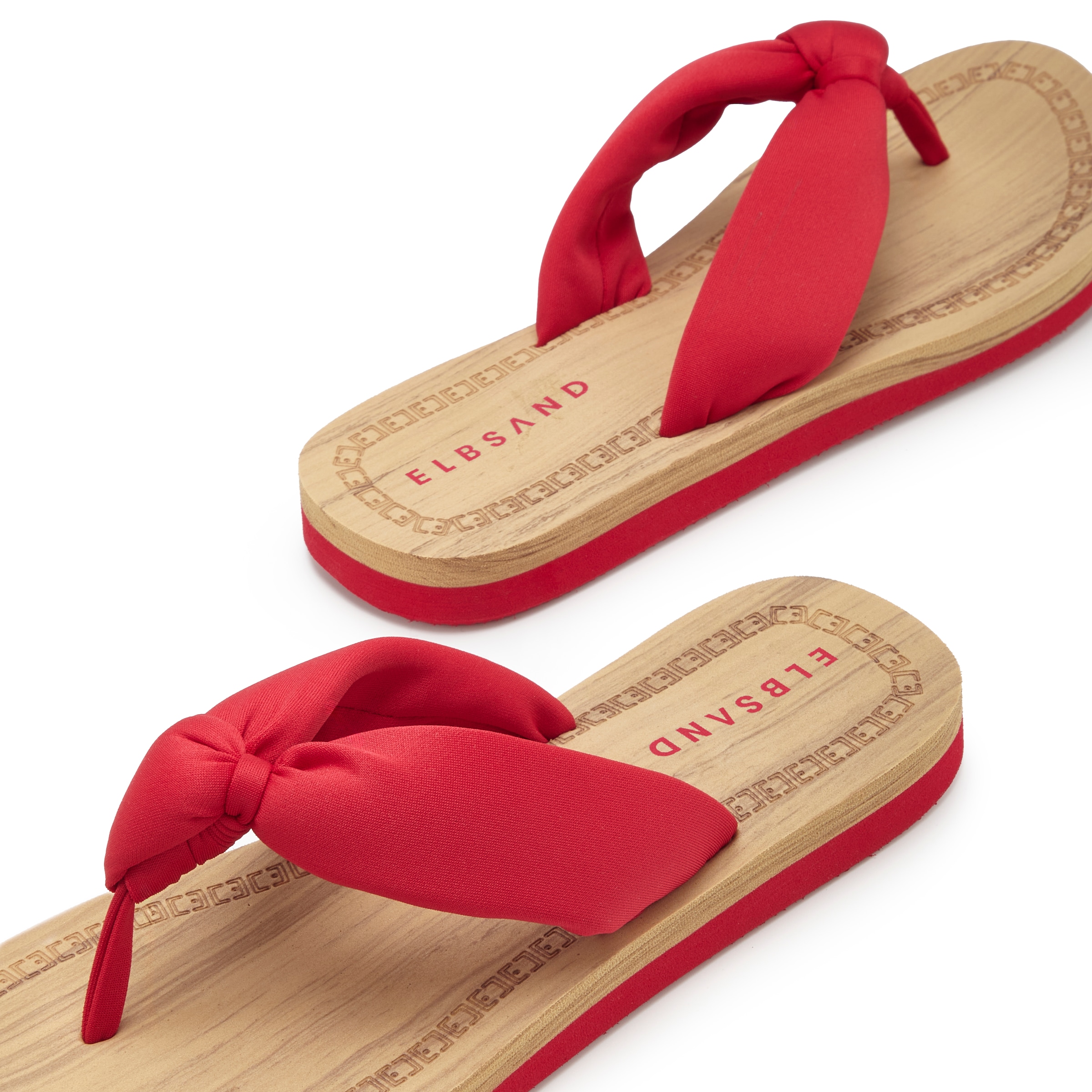 Elbsand Badezehentrenner »Sandale,Badelatsche,Flip Flop,Mule, Pantolette,Badeschuhe,Sommerschuhe«  Zehentrenner mit wasserabweisender und ultraleichter Sohle VEGAN