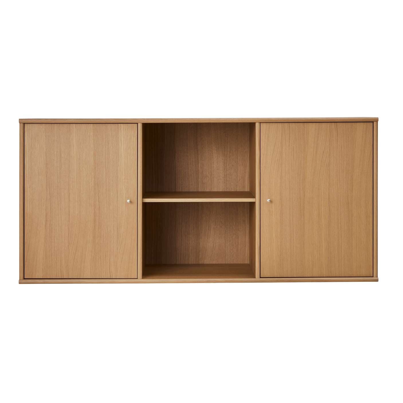 Hammel Furniture Sideboard »Mistral, Hochwertig Schrank, hängend/stehend montierbar«, mit zwei Türen, B: 133 cm, anpassungsbar Designmöbel