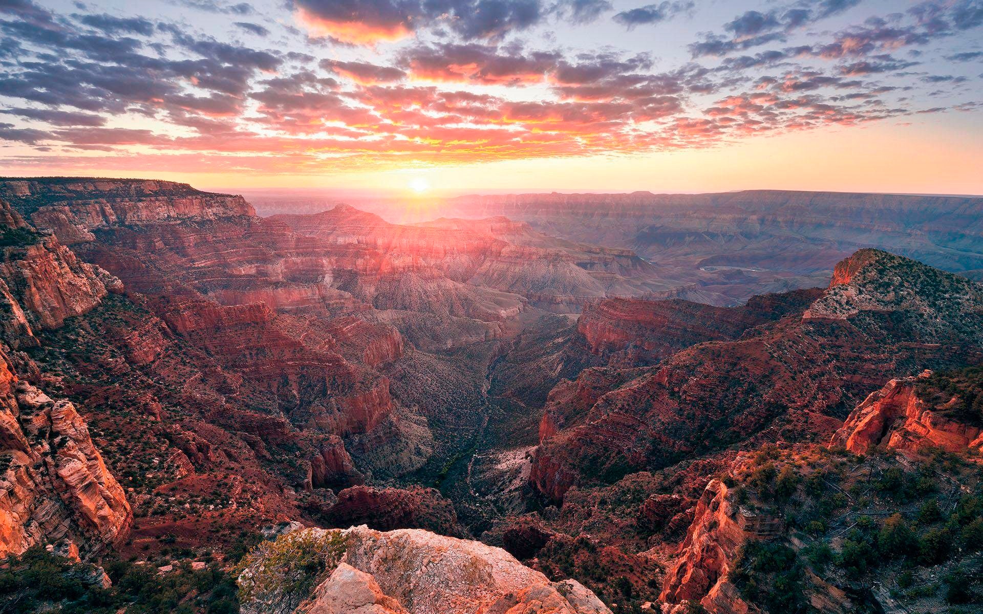 Komar Vliestapete »The Canyon«, 400x250 cm (Breite x Höhe), Vliestapete, 10 günstig online kaufen