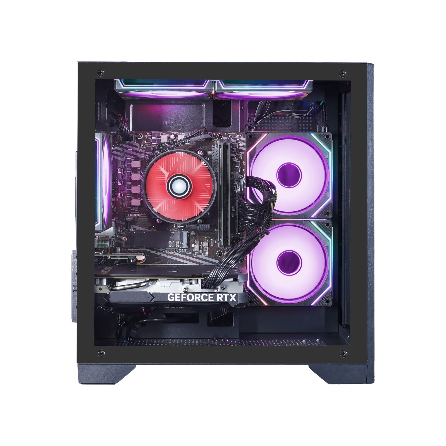 GAMEMAX Gaming-PC »Infinity Mini BK 7787 AMD Ryzen 7 5700X RTX 5060Ti 32GB DDR4 1TB SSD« Windows 11