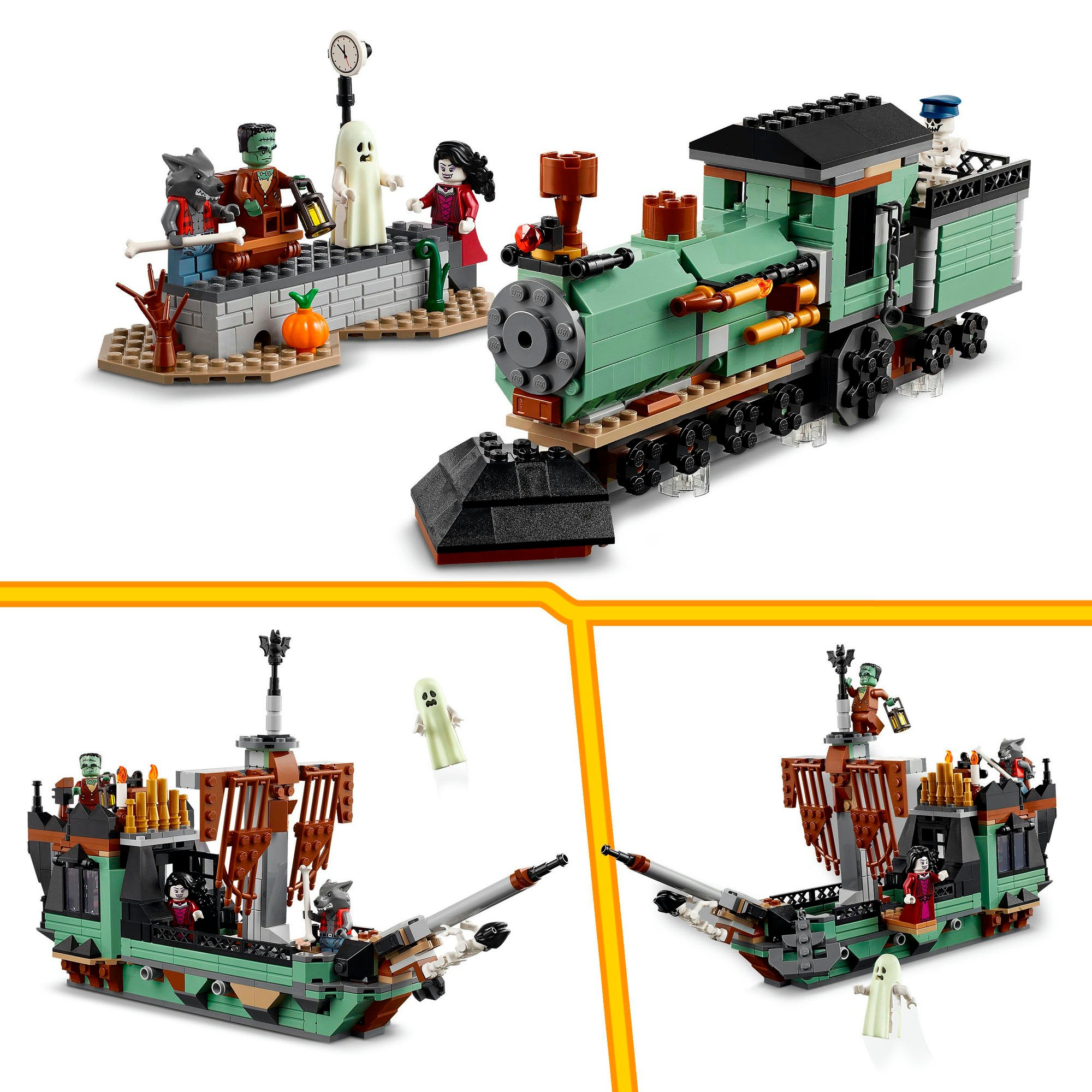 LEGO® Konstruktionsspielsteine »Geisterhaus (31167), LEGO LEGO Creator«, (736 St.), Made in Europe