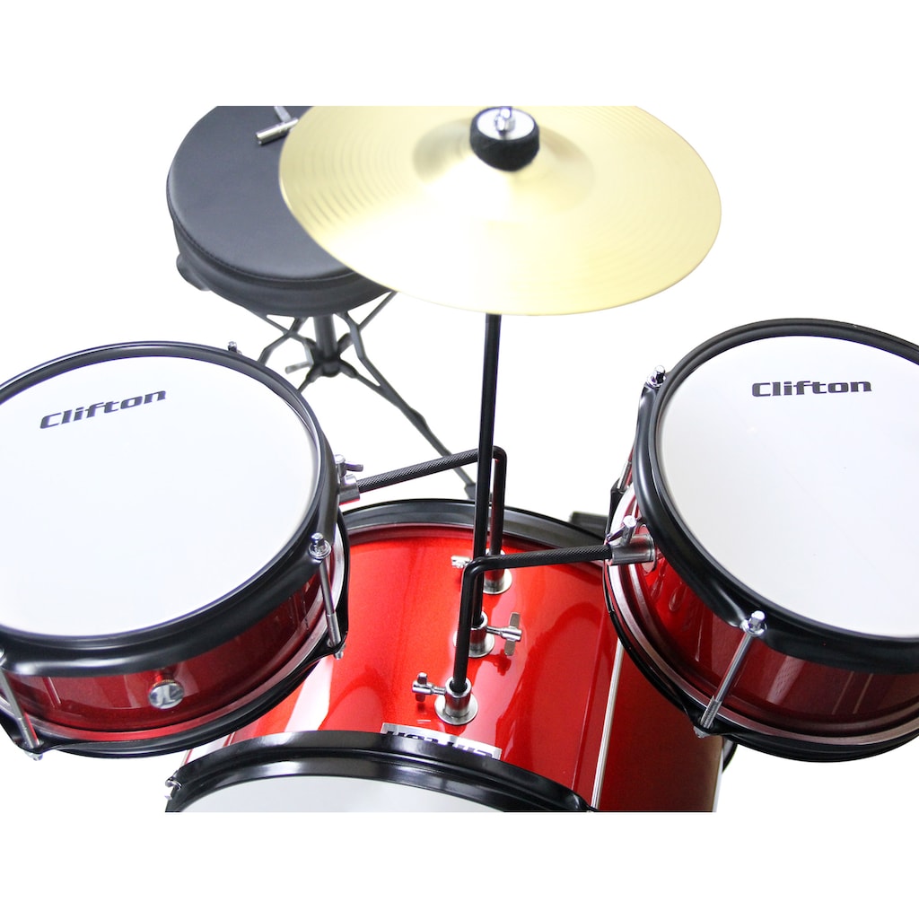 Clifton Kinderschlagzeug »Junior Drum, rot«