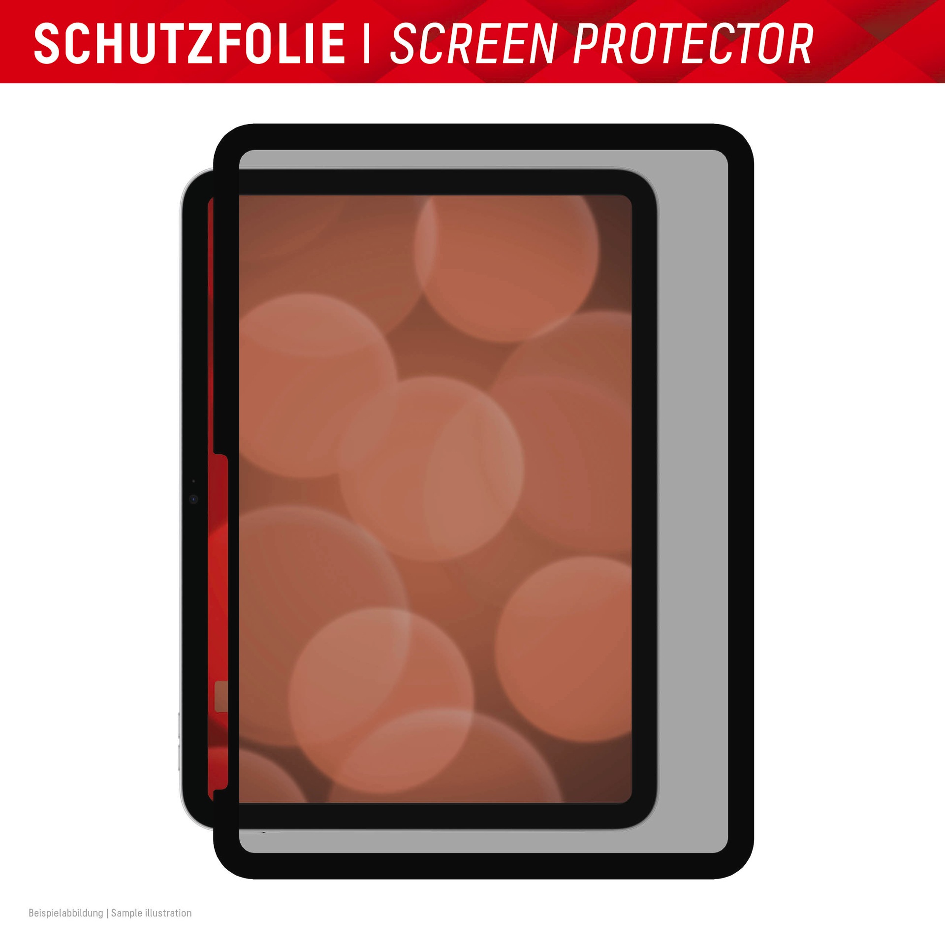 Displex Displayschutzfolie »Tablet Privacy Safe« für Apple iPad 10,9" (10. Gen., 2022);Apple iPad 11" (2025);Apple iPad Air 11" (2024/2025) Blickschutzfolie, Schutzfolie, Bildschirmschutz, kratz- & stoßfest