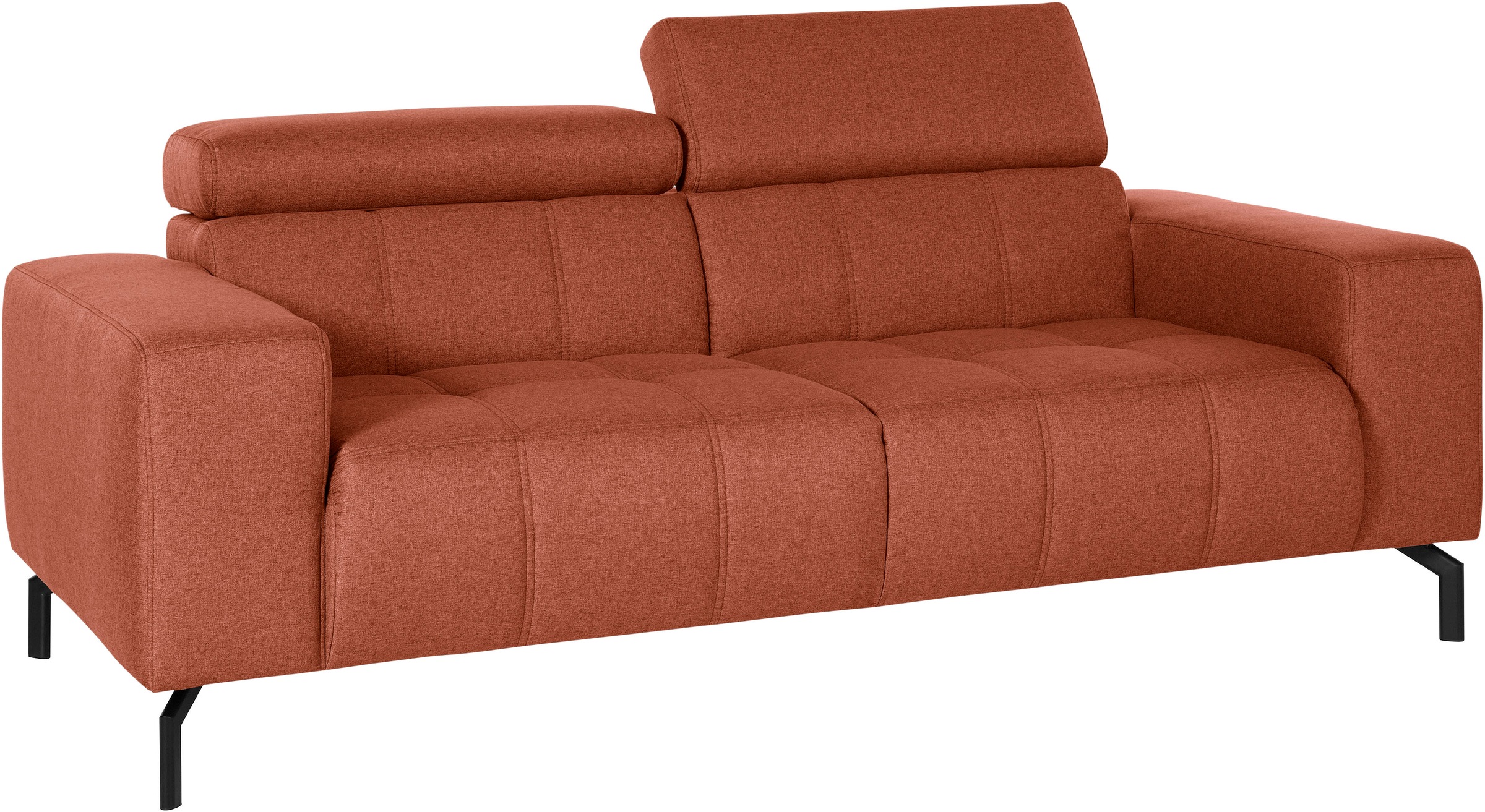 DOMO collection 2-Sitzer "Cunelli zeitlos und elegant, moderne Sitznähte al günstig online kaufen