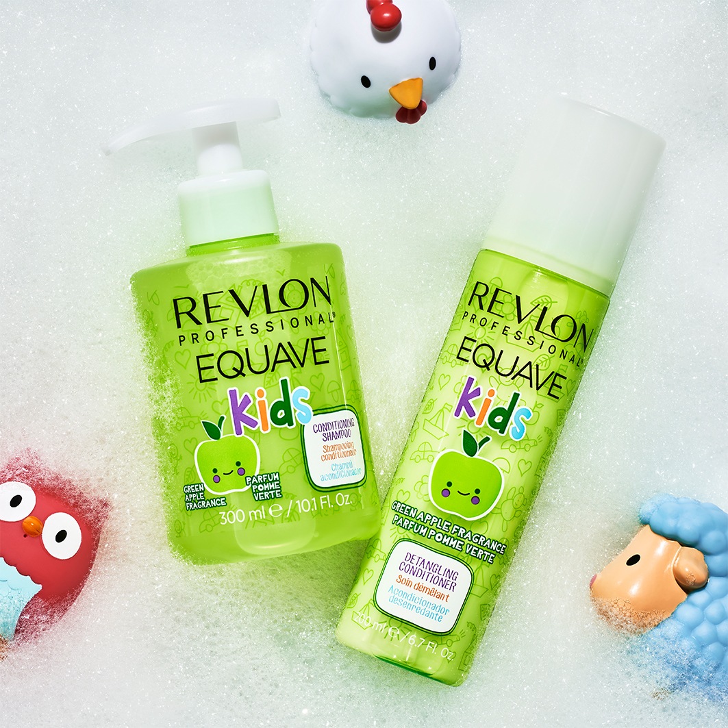 REVLON PROFESSIONAL Haarshampoo »Equave Kids Apple 2In1 Conditioning Shampoo 300 ml« Reichhaltige Formel frei von Parabenen, Farbstoffen und Allergenen.