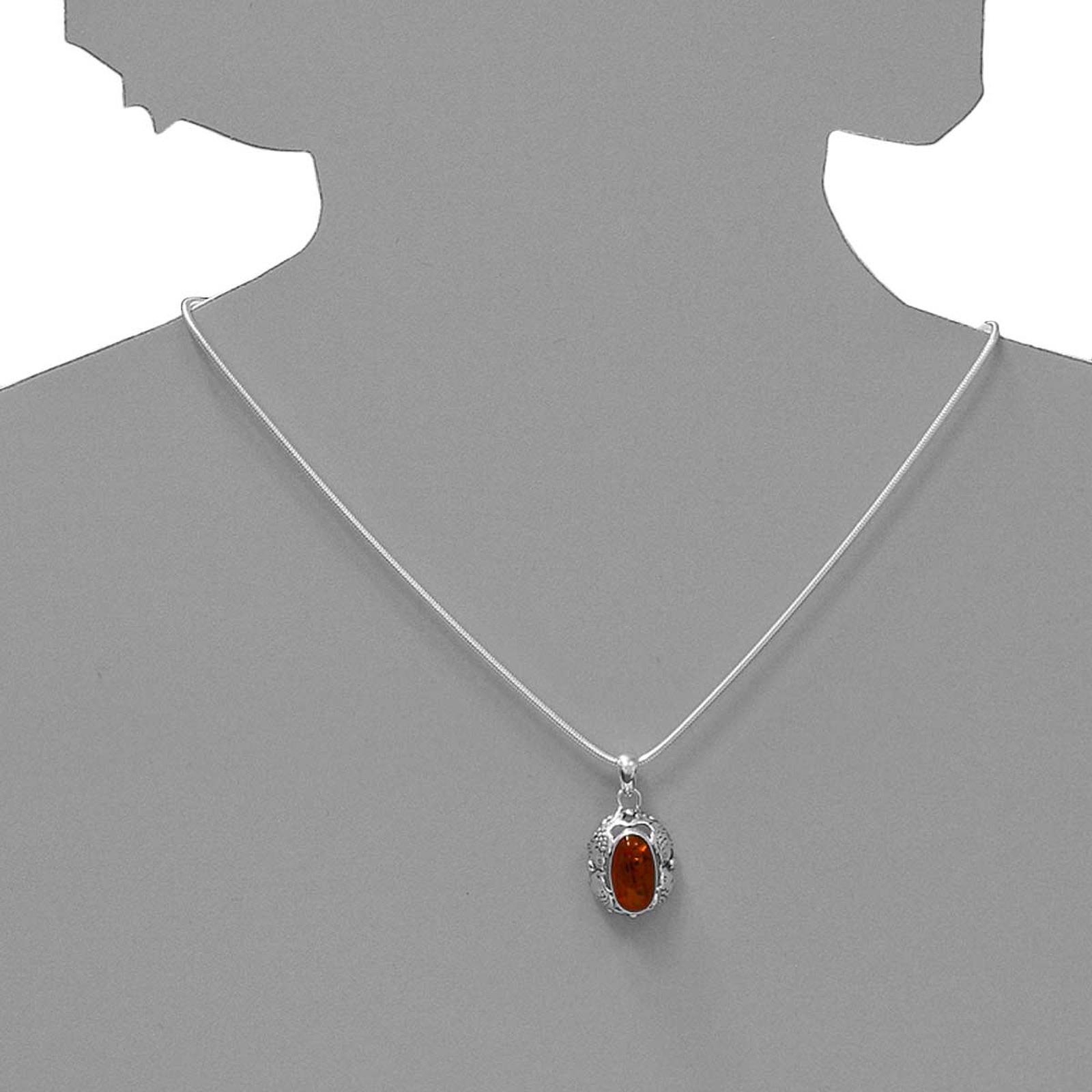 OSTSEE-SCHMUCK Kettenanhänger »Ostsee-Schmuck Anhänger Fischland 30x16 mm«, (1 tlg.)