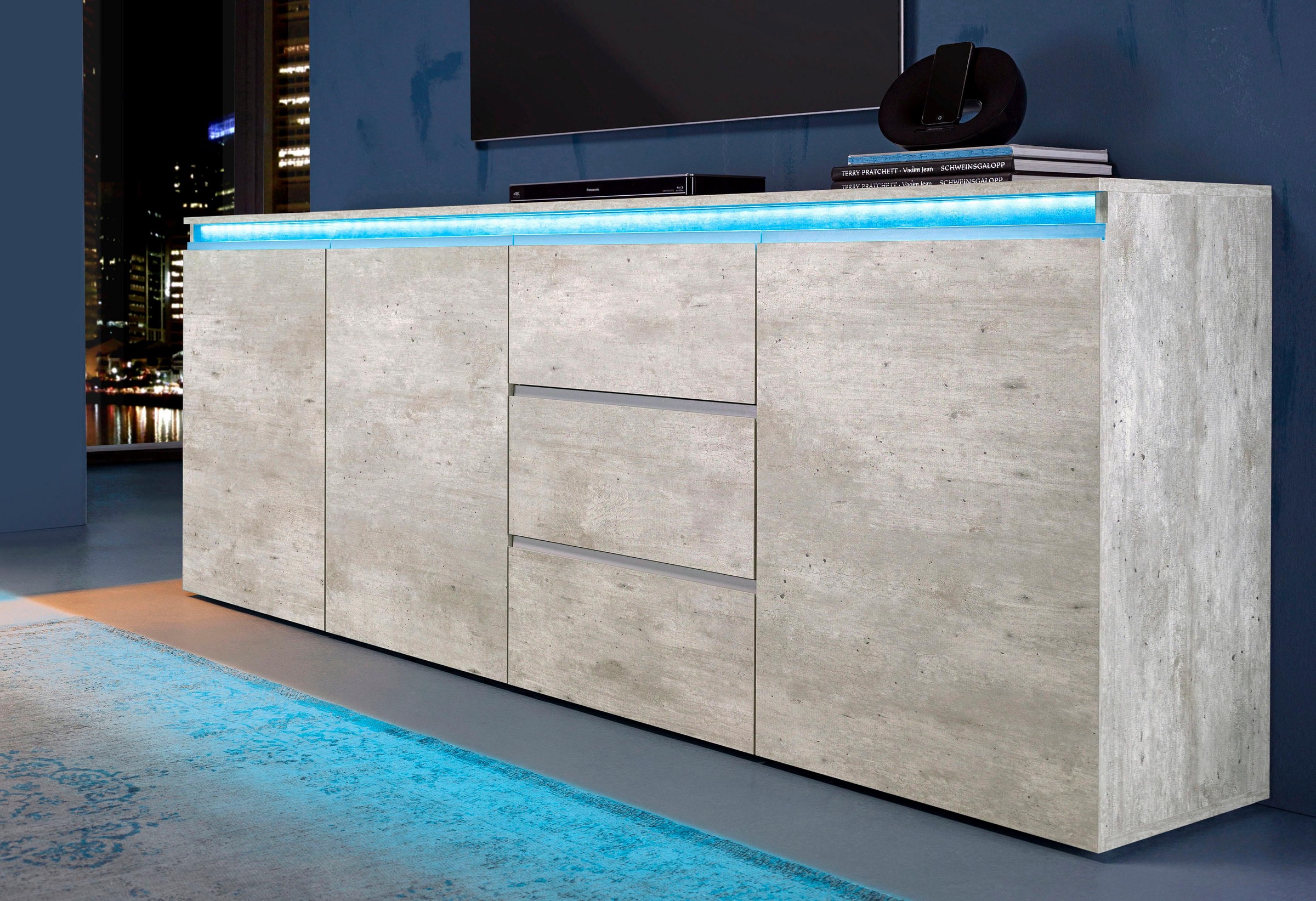 LED Schrankinnenraumbeleuchtung »RGB Flexband«, 3 St., Farbwechsler, (3