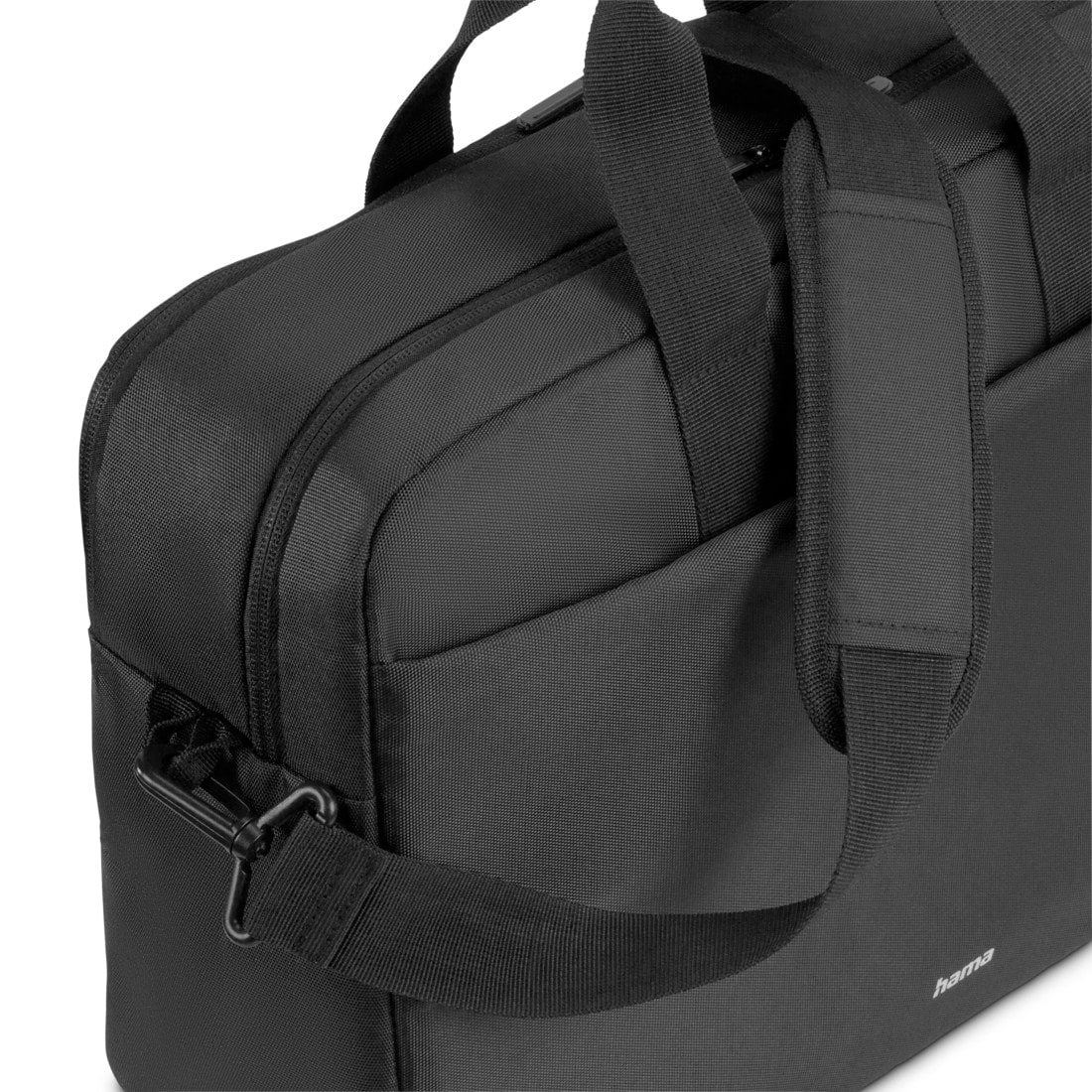 Hama Laptoptasche »Laptop-Tasche "Traveller", von 40 - 41 cm (15,6" - 16,2"), Schwarz«, 40 bis 41 cm, für Apple MacBook Pro, universell, Fächer, Farbe schwarz