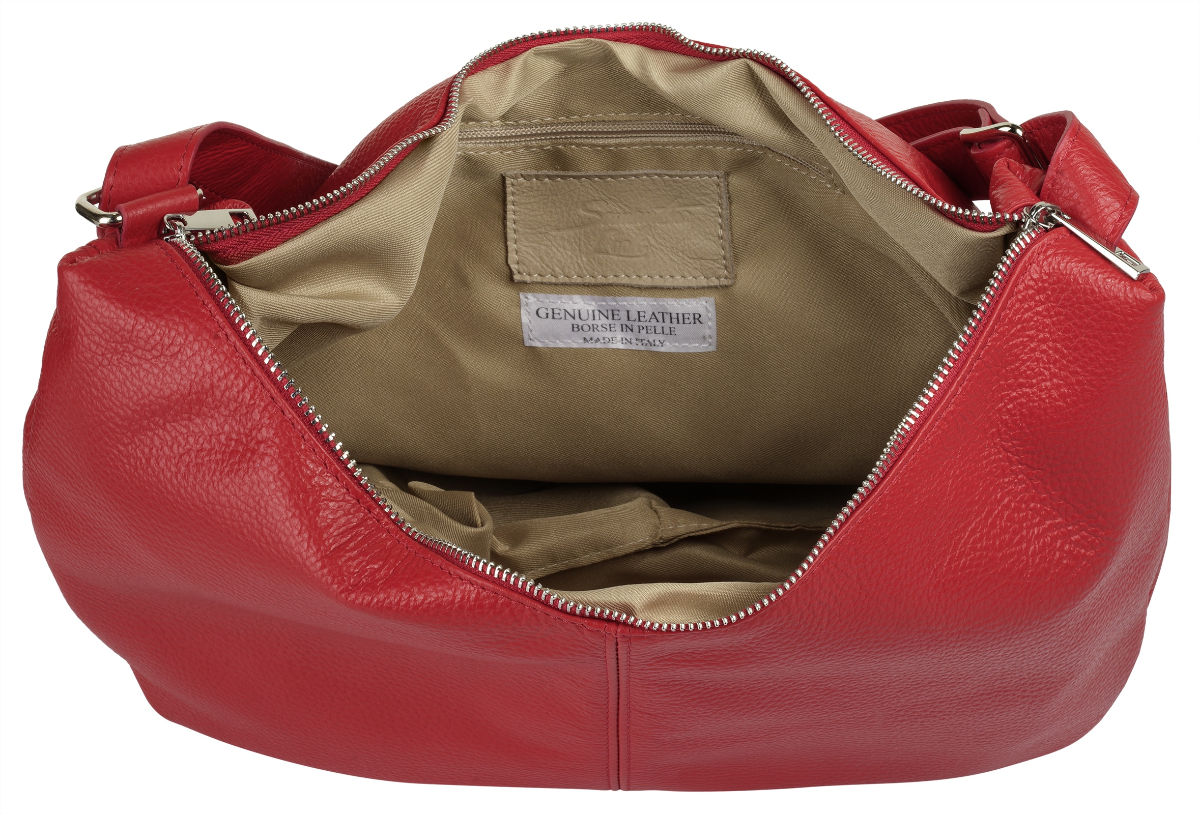 Samantha Look Shopper echt Leder, Made in Italy