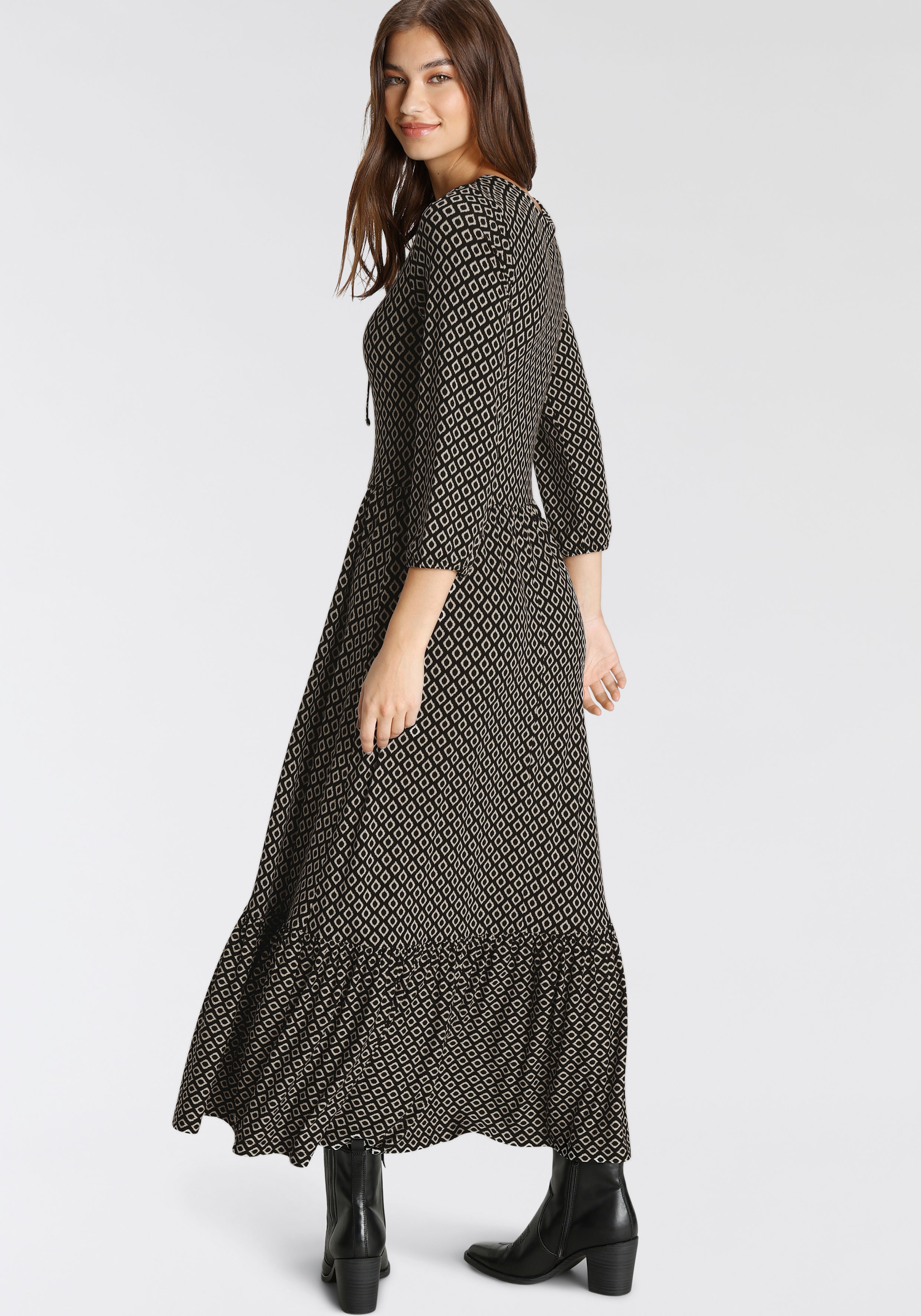 Tamaris Midikleid, aus bequemem Jersey