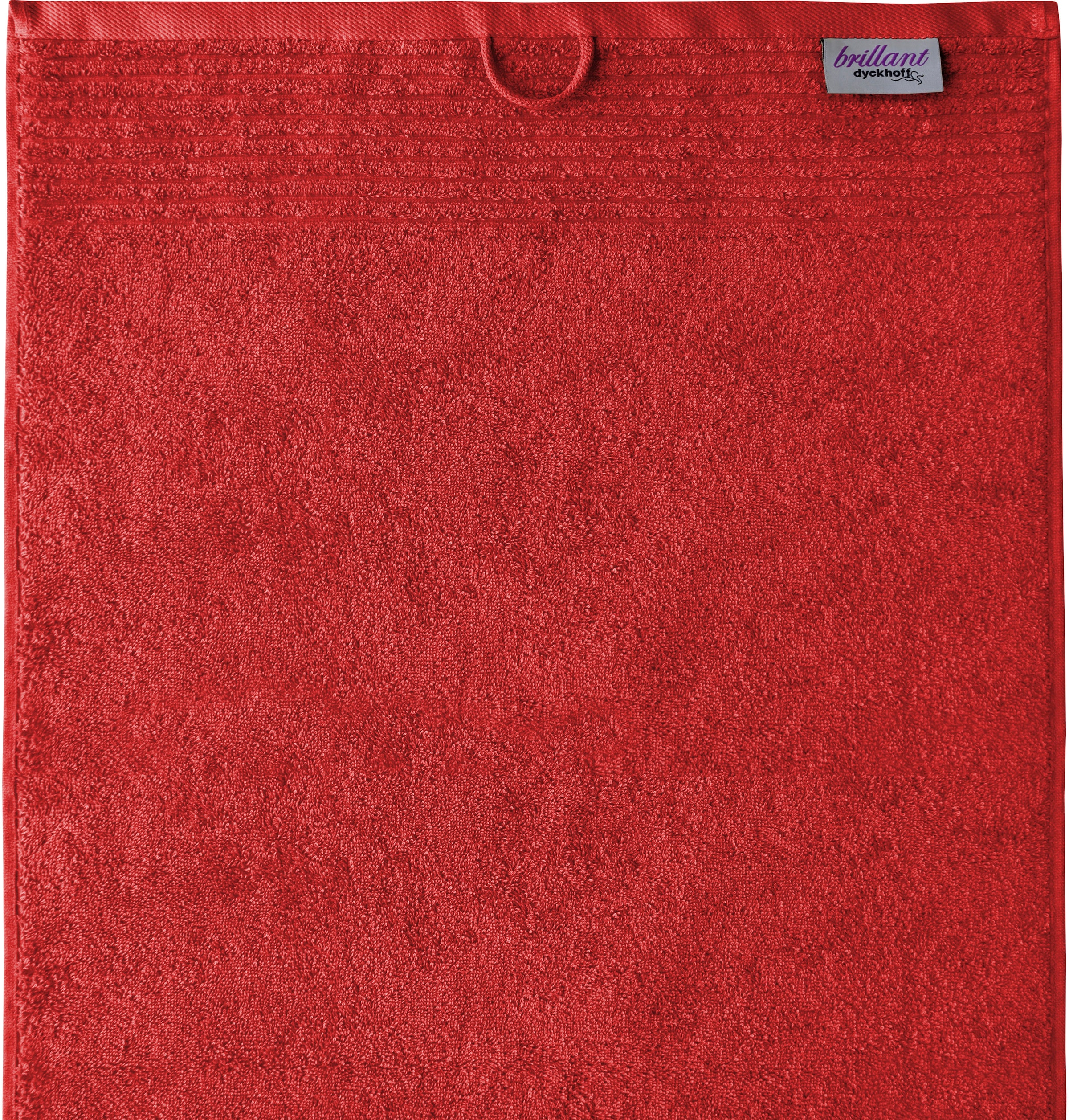 Dyckhoff Handtuch Set »Brillant«, Set, 6 tlg., Walkfrottee, mit Streifenbordüre;4 Handtücher (50x100cm), 2 Duschtücher (70x140cm)