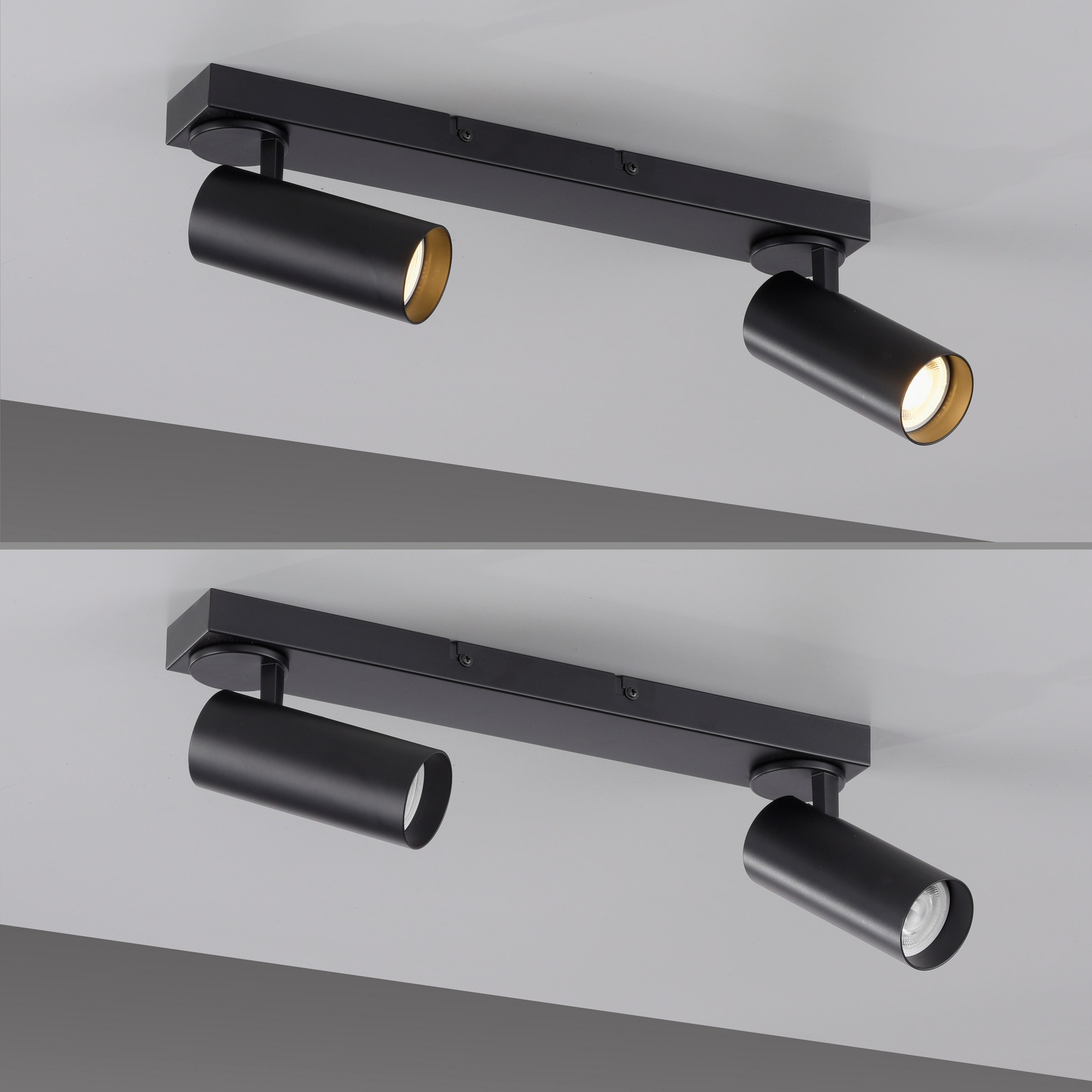 SCHÖNER WOHNEN-Kollektion LED Deckenleuchte »RIK« GU10 1 Stk. Warmweiß SCHÖNER WOHNEN Kollektion, dreh- und schwenkbar