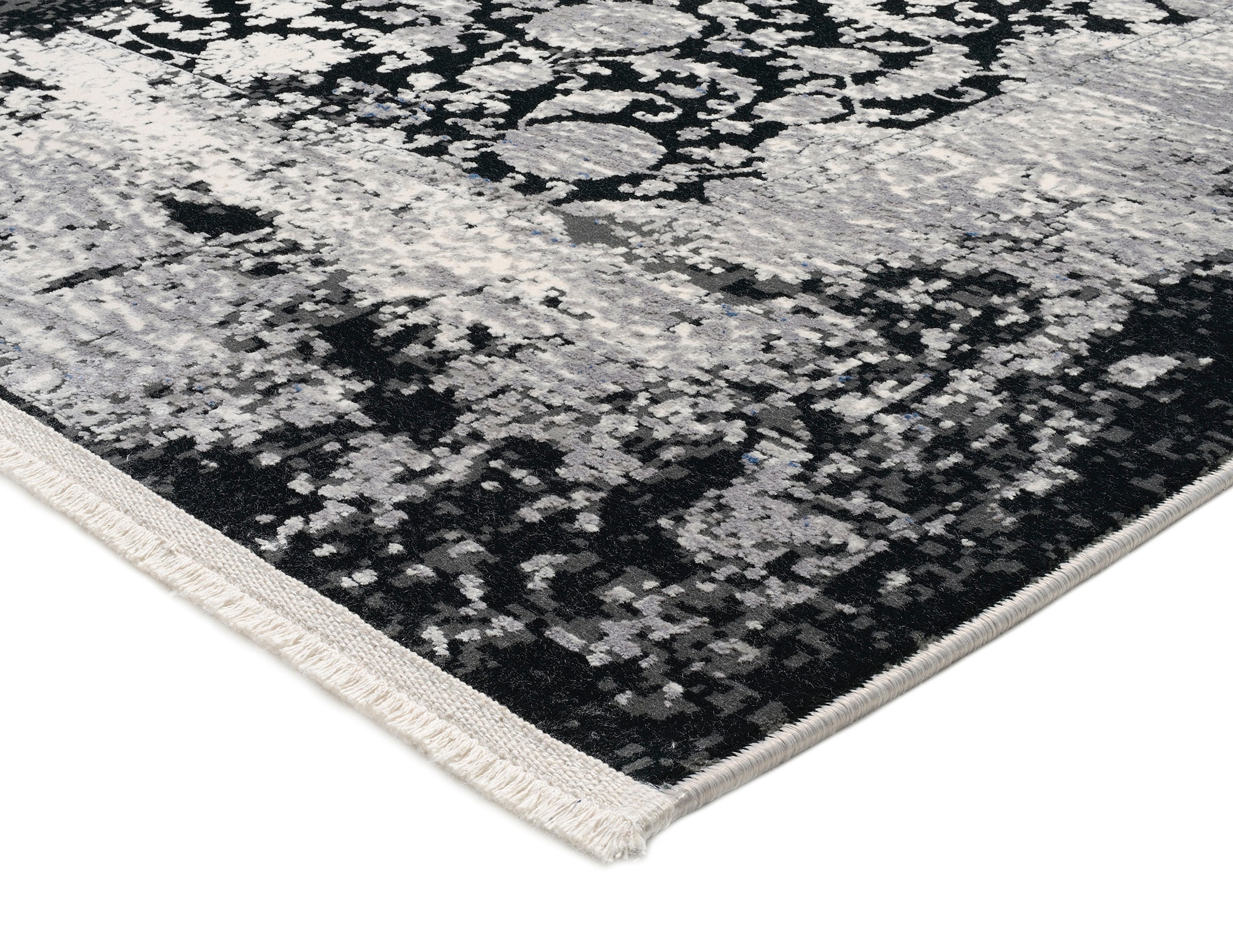 Musterring Teppich »COLORADO FLOWER«, rechteckig, 5 mm Höhe, exclusive MUSTERRING DELUXE COLLECTION hochwertig gekettelt Fransen